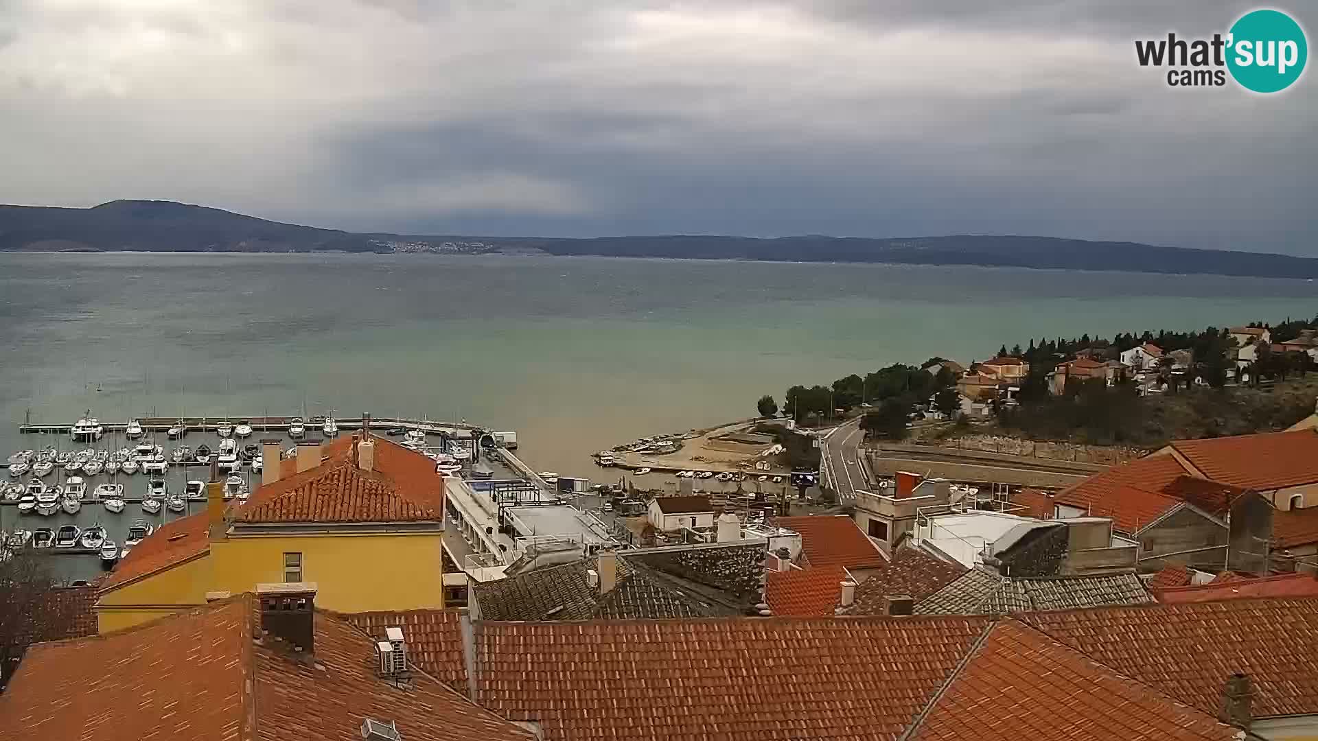 Novi Vinodolski camera en vivo Dalmatia