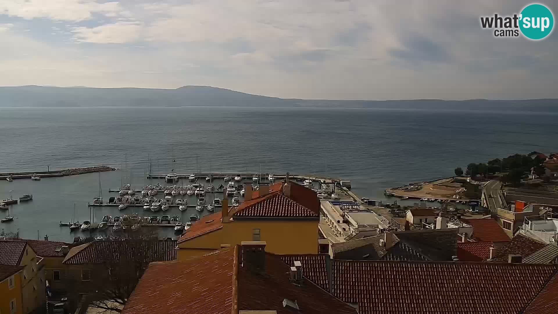 Novi Vinodolski camera en vivo Dalmatia