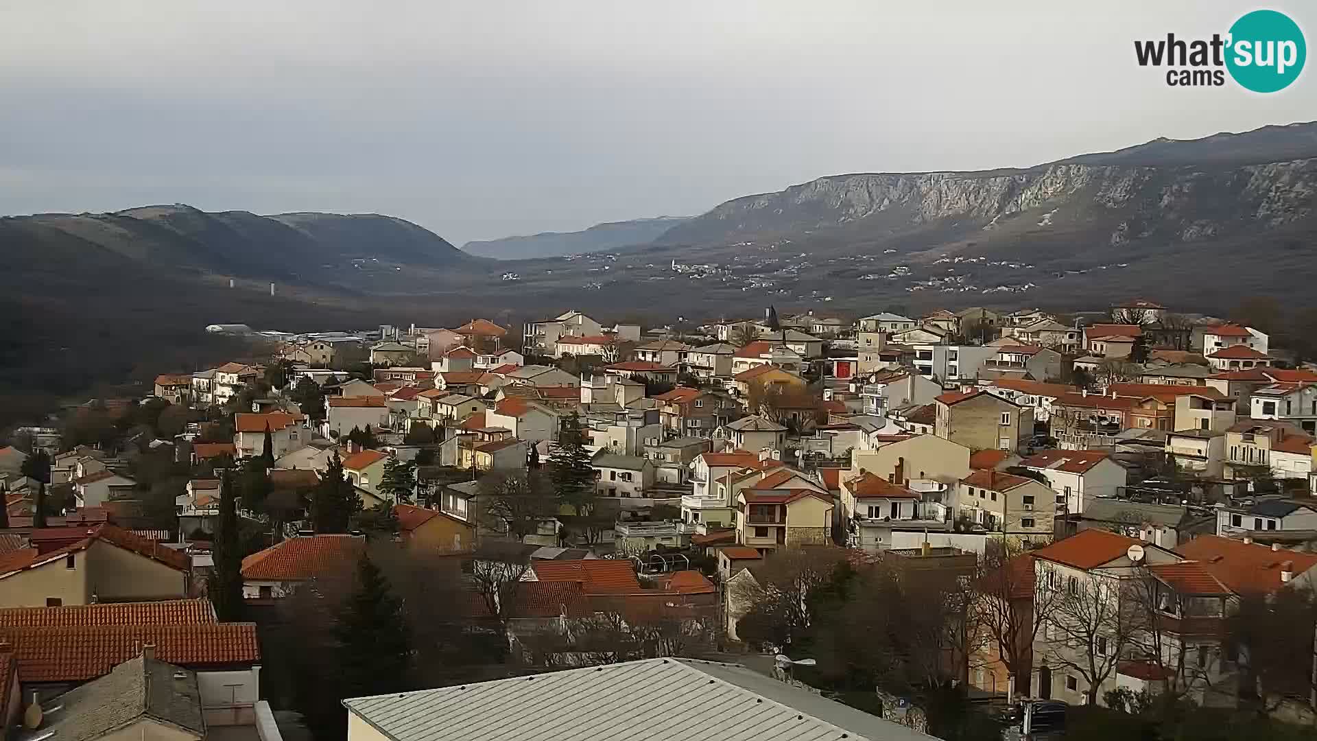 Novi Vinodolski panorama – Dalmacija web kamera