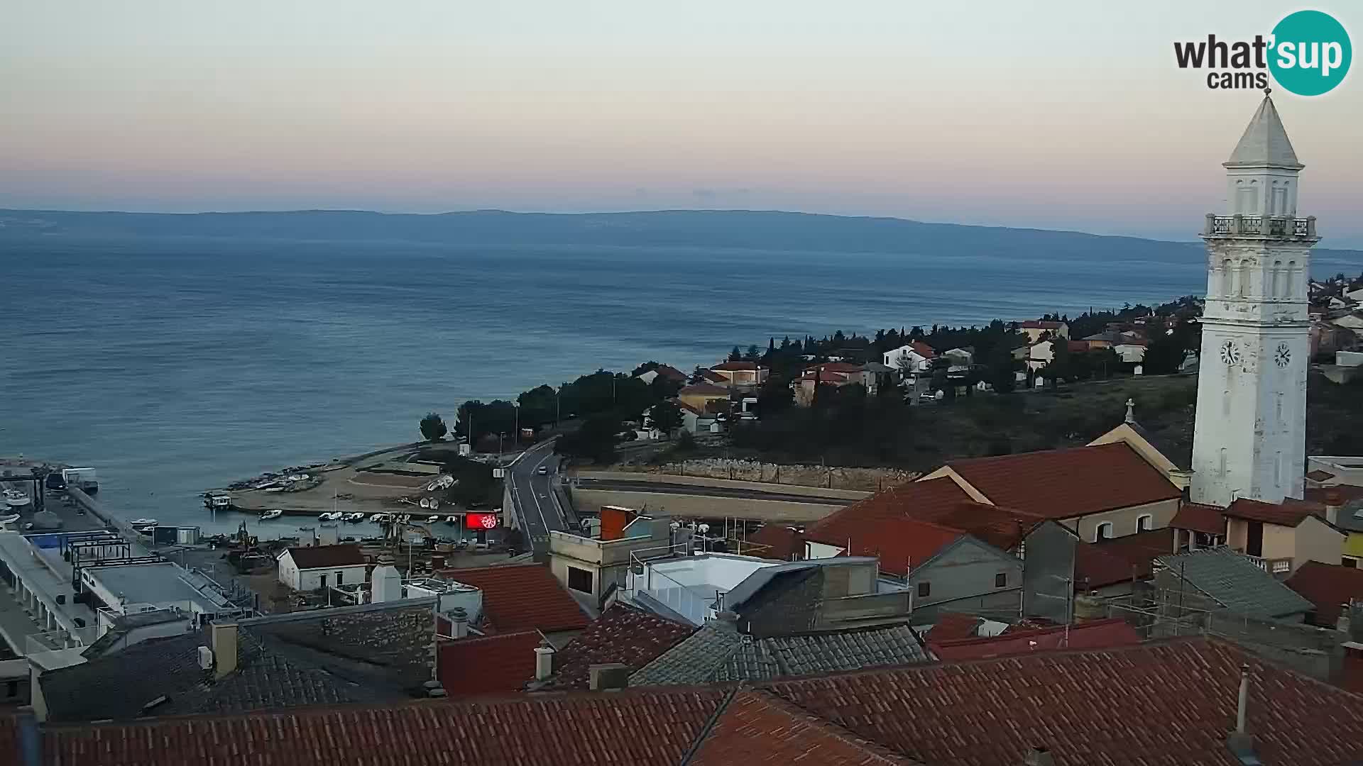 Webcam panoramica Novi Vinodolski – Dalmazia livecam