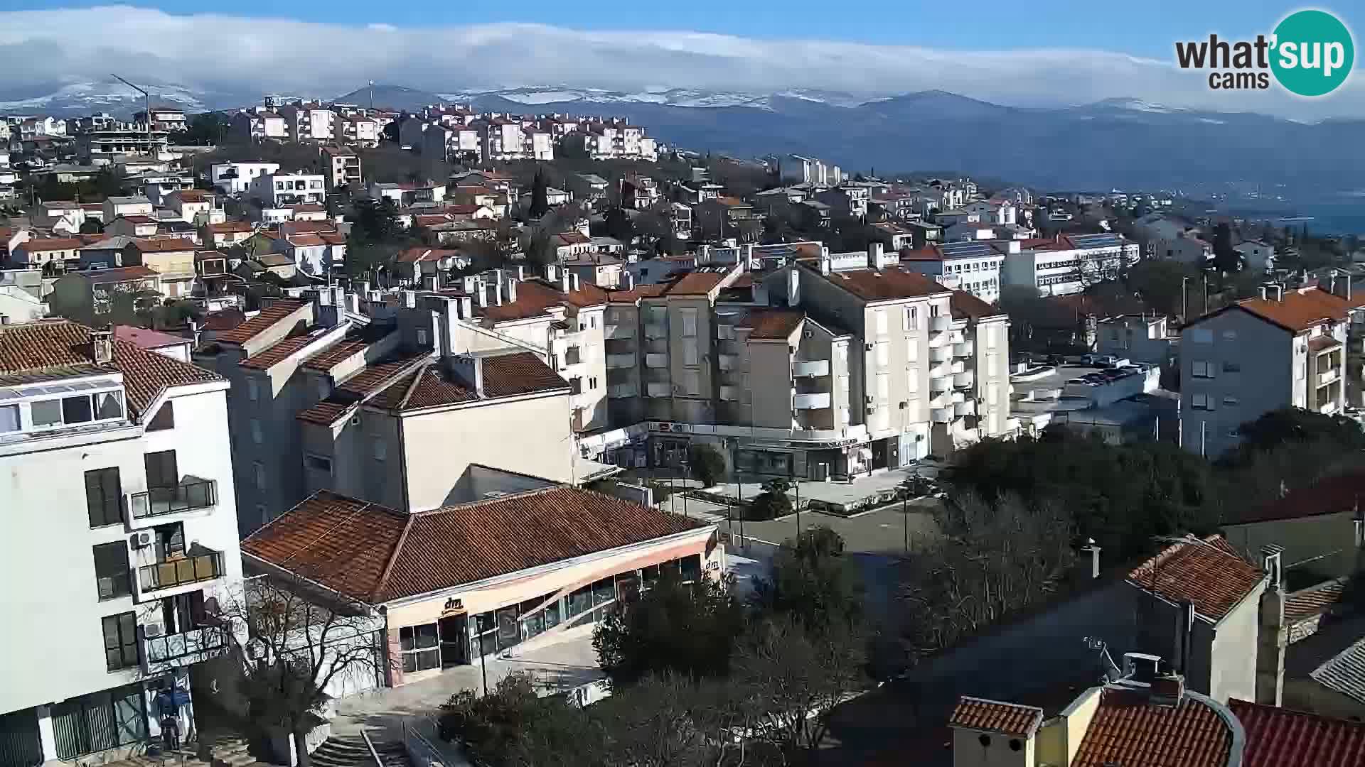 Panoramic webcam Novi Vinodolski – Dalmatia live