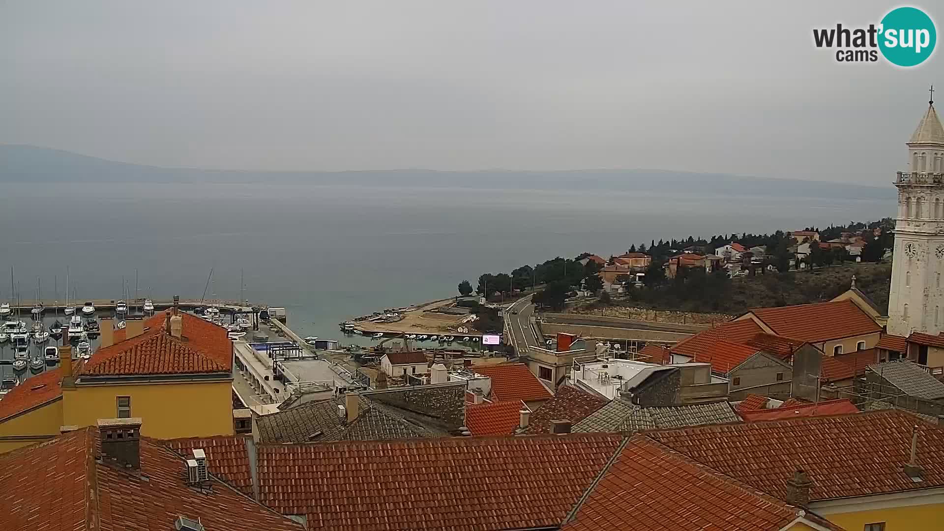 Novi Vinodolski camera en vivo Dalmatia