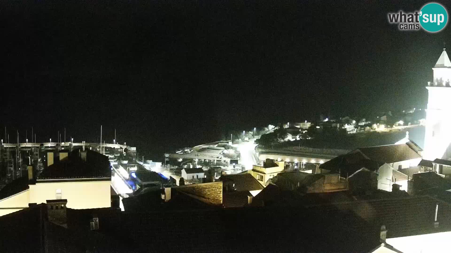 Panoramic Novi Vinodolski livecam Dalmatien