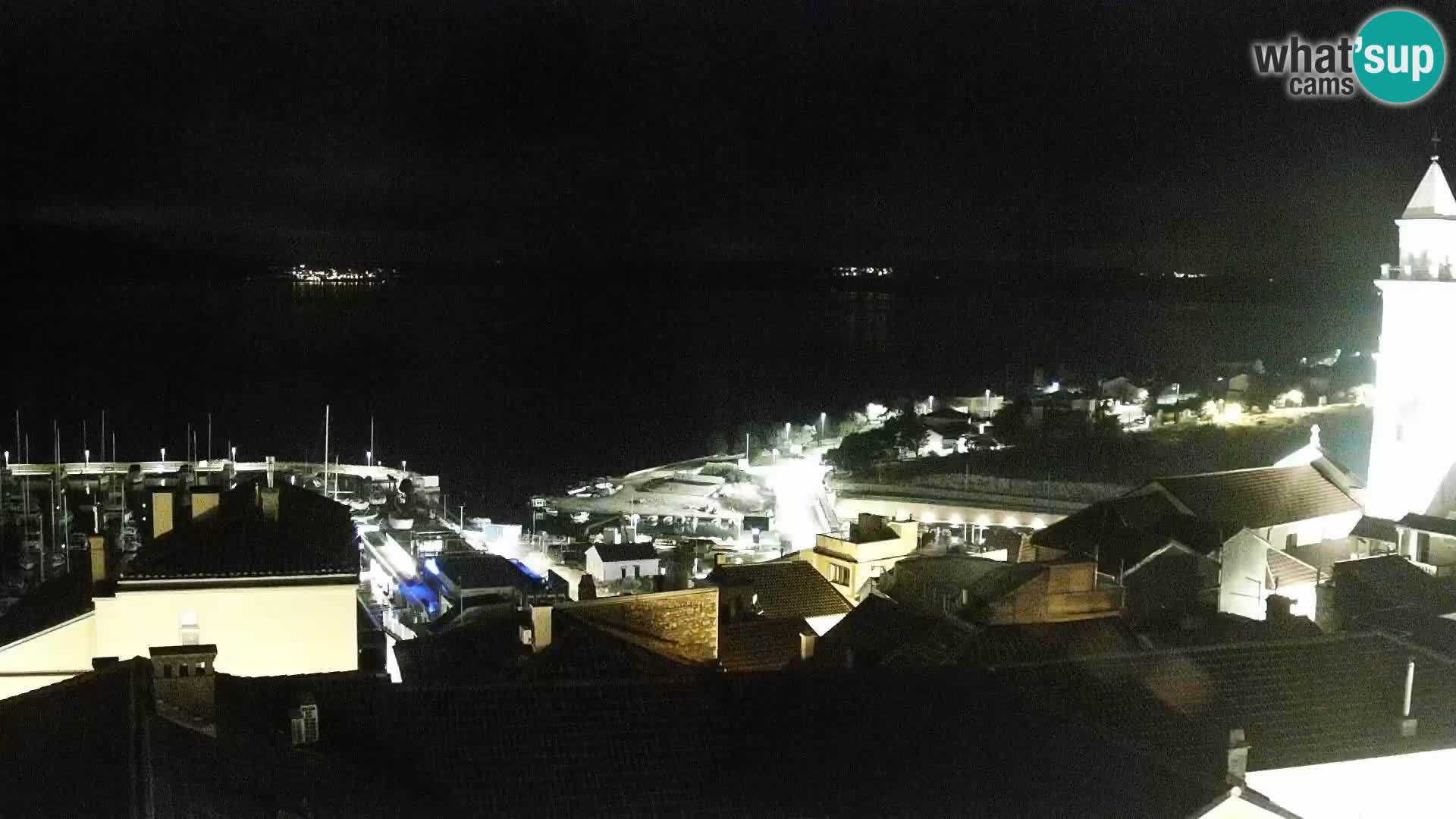 Panoramic webcam Novi Vinodolski – Dalmatia live