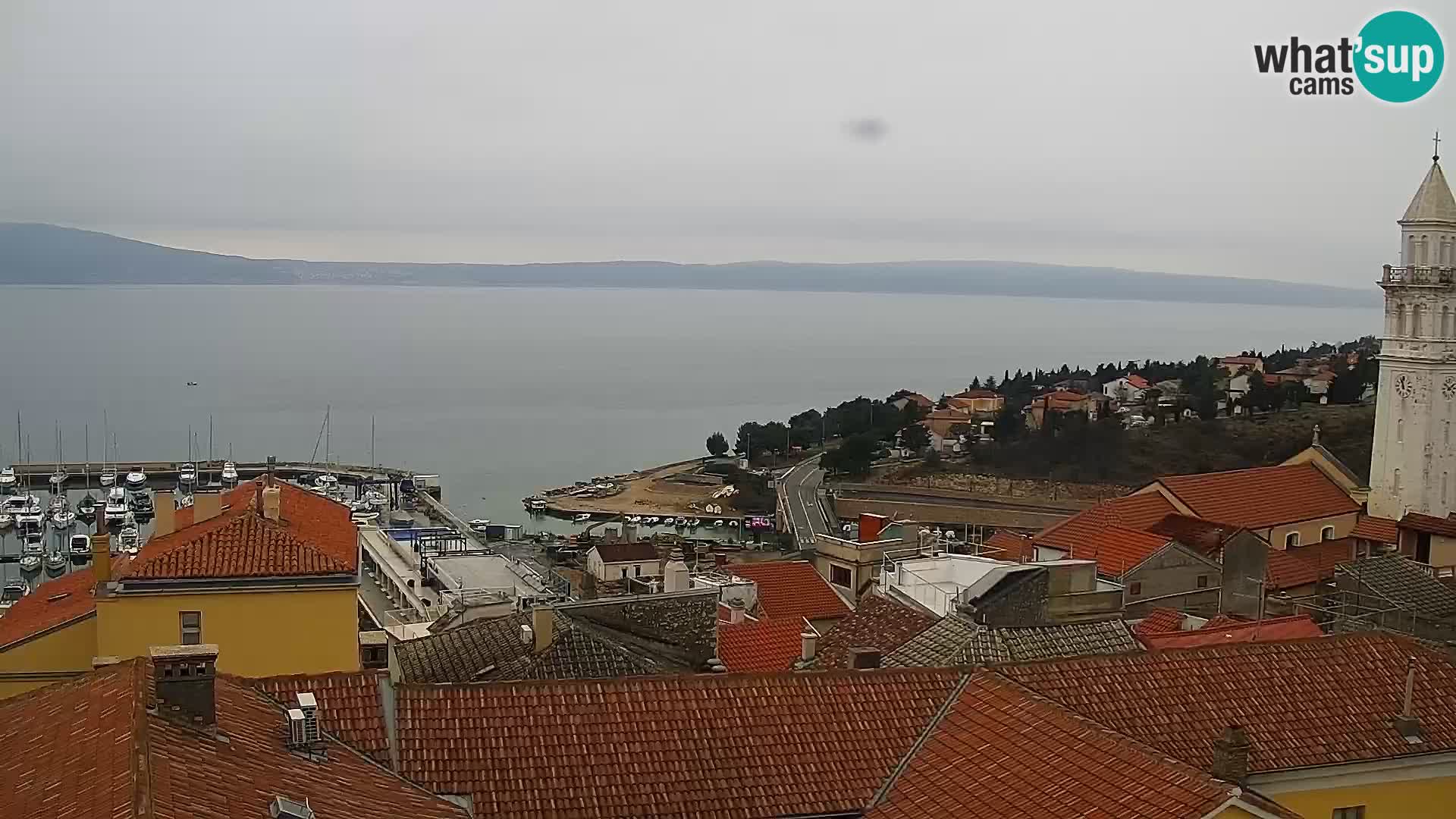 Webcam panoramica Novi Vinodolski – Dalmazia livecam