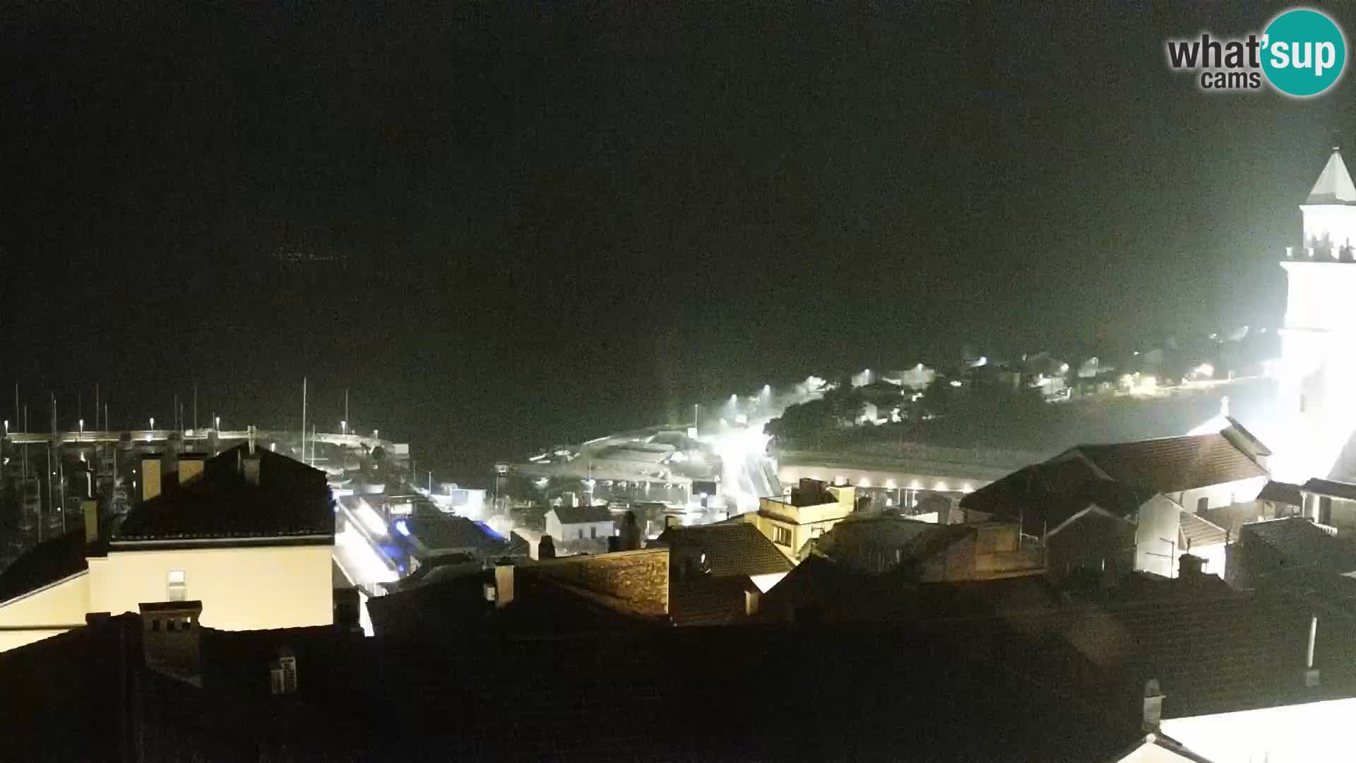 Panoramic webcam Novi Vinodolski – Dalmatia live