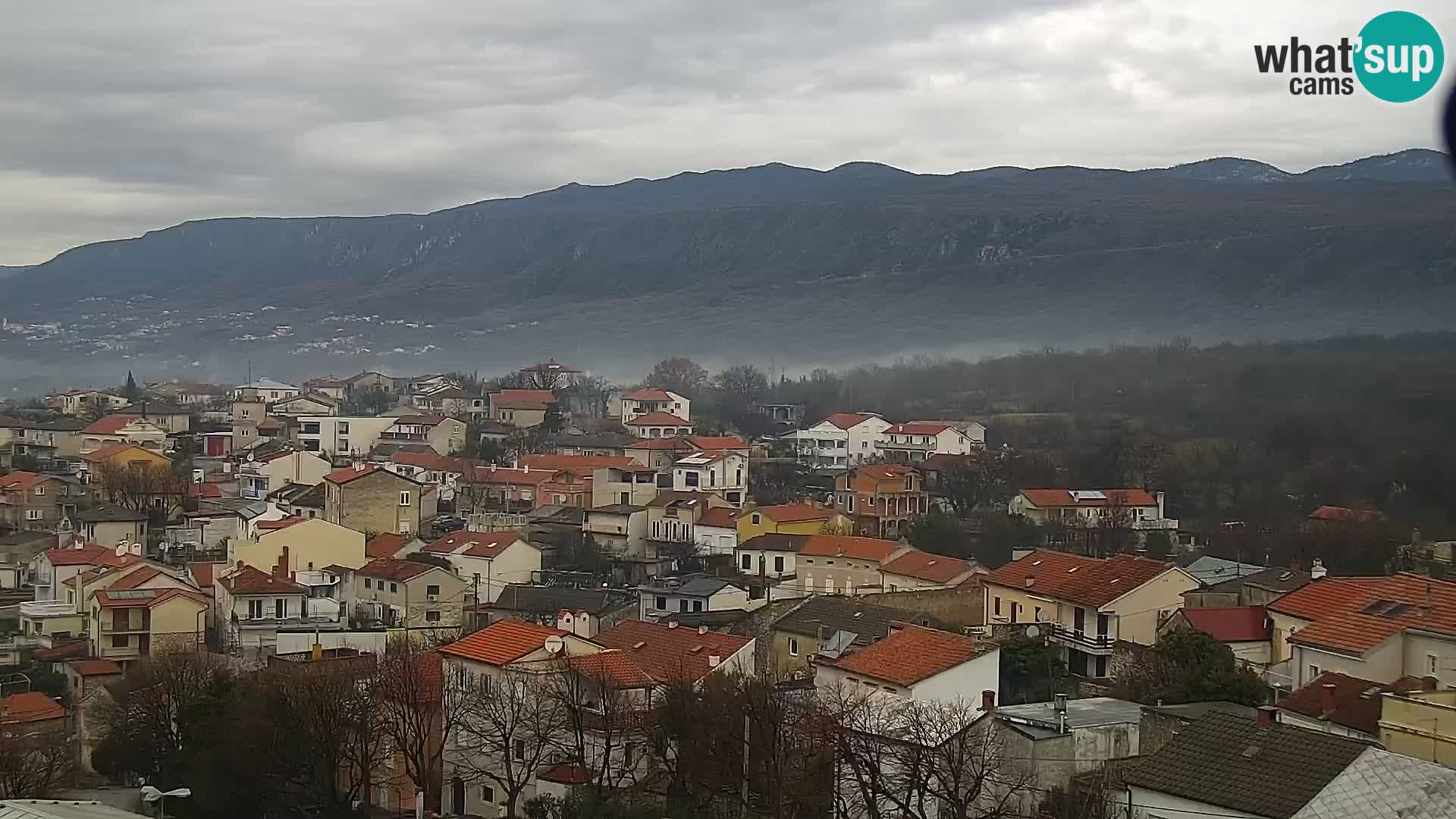 Panoramska spletna kamera Novi Vinodolski – Dalmacija v živo