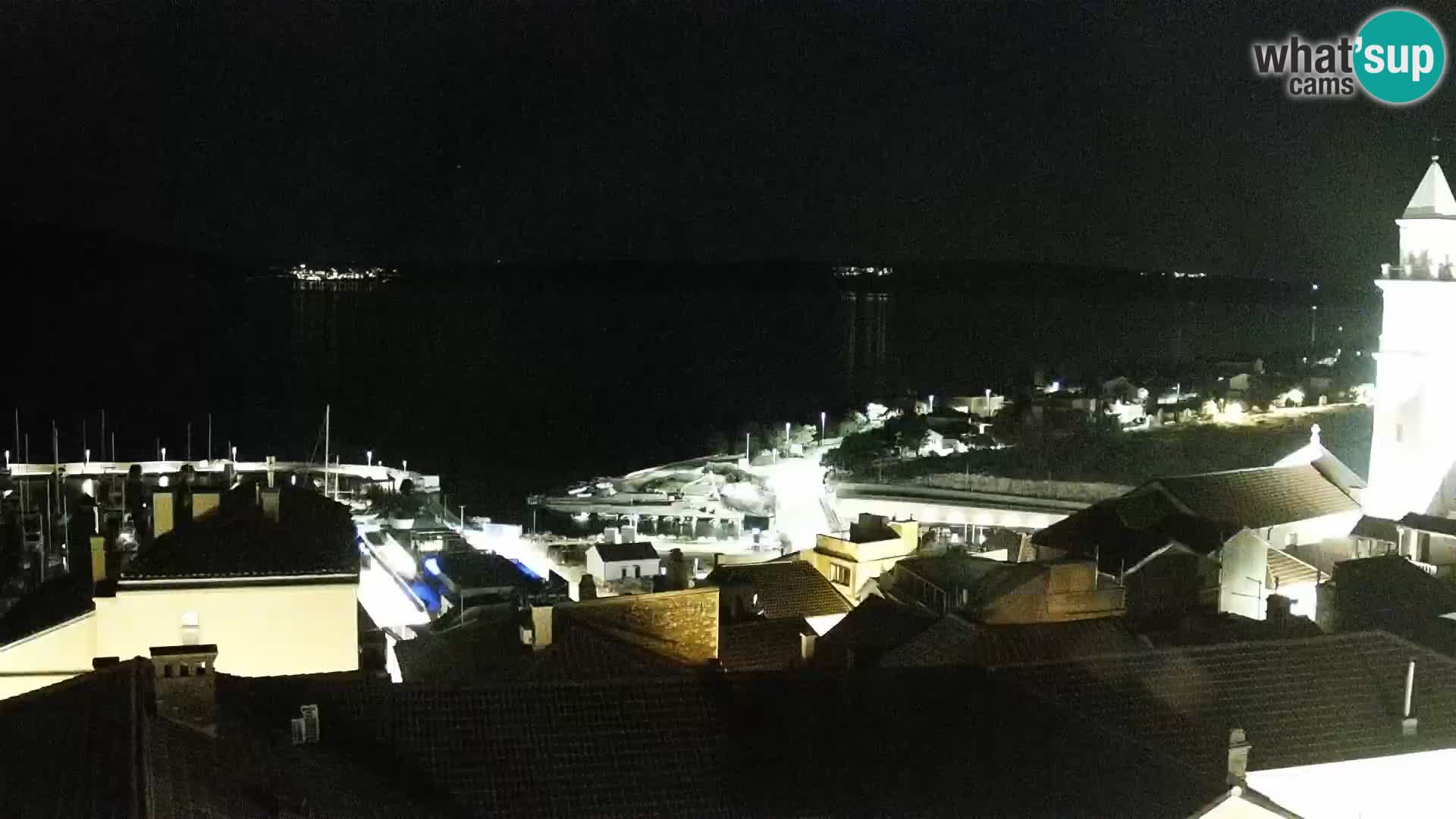 Panoramic webcam Novi Vinodolski – Dalmatia live