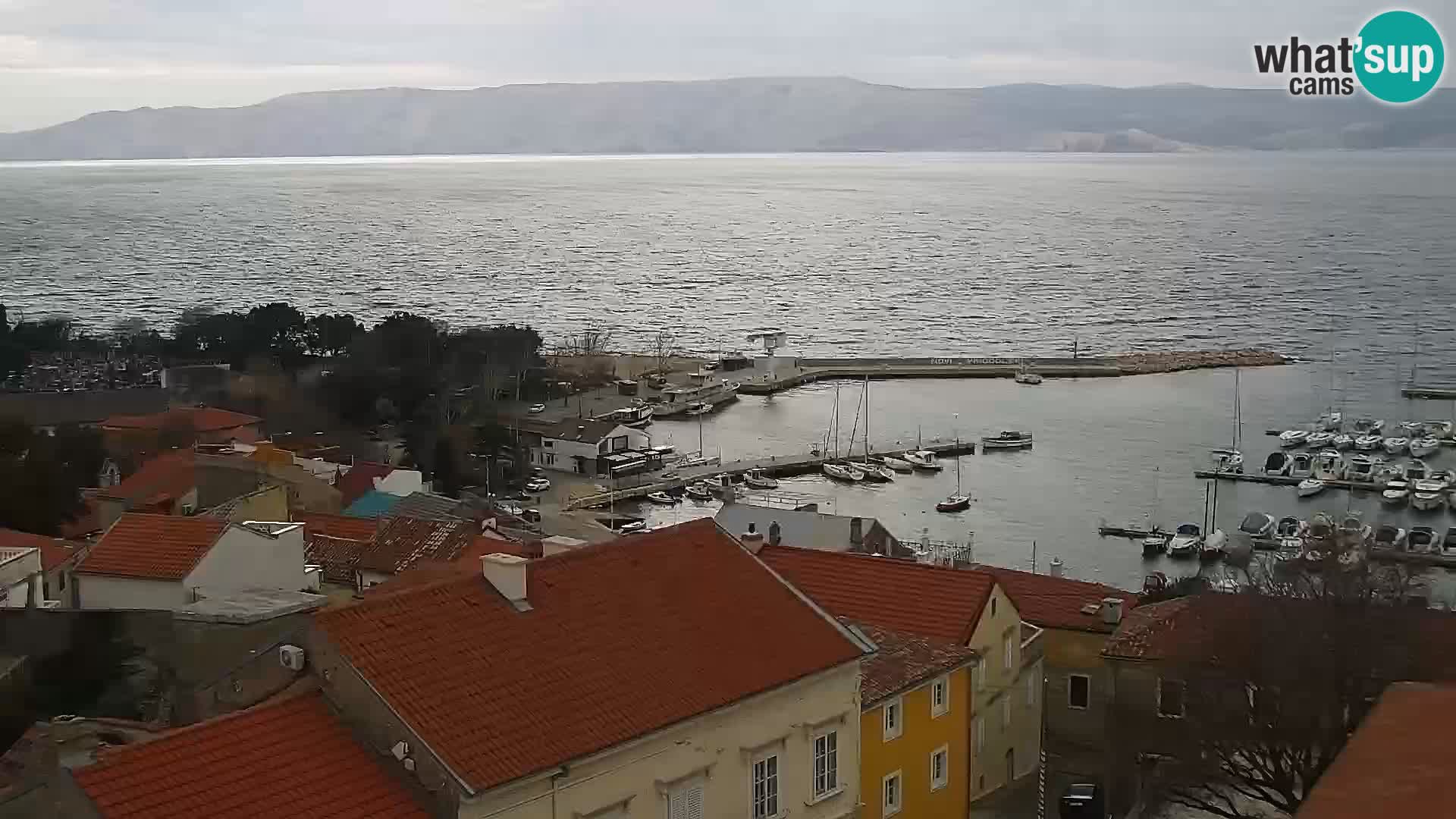 Webcam panoramica Novi Vinodolski – Dalmazia livecam