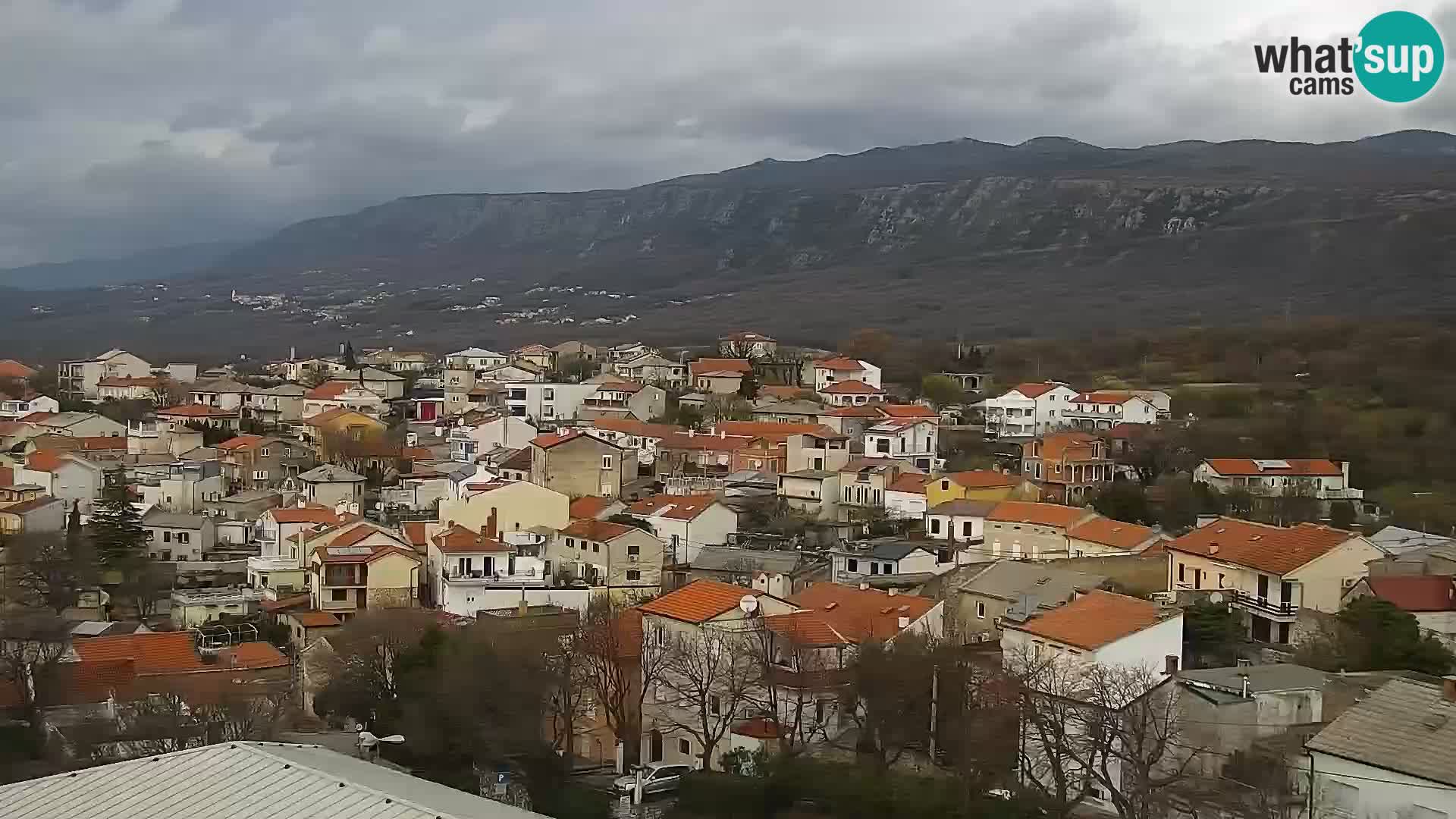 Panorama Novi Vinodolski live cam Dalmatie