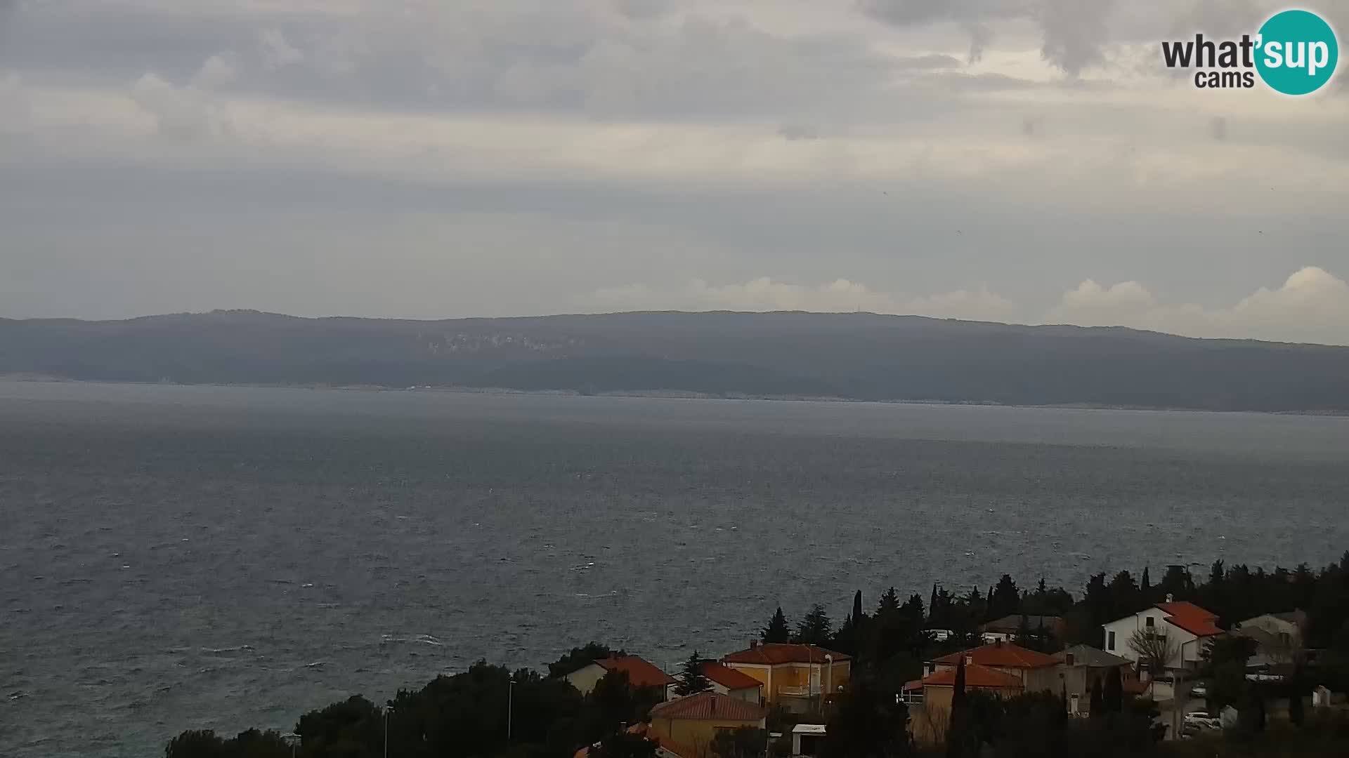 Panoramic Novi Vinodolski livecam Dalmatien