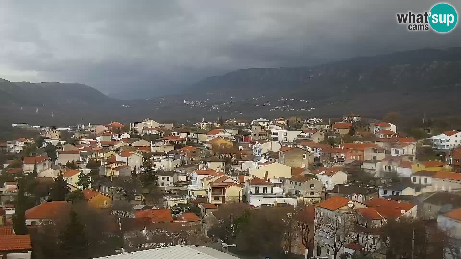 Panorama Novi Vinodolski live cam Dalmatie