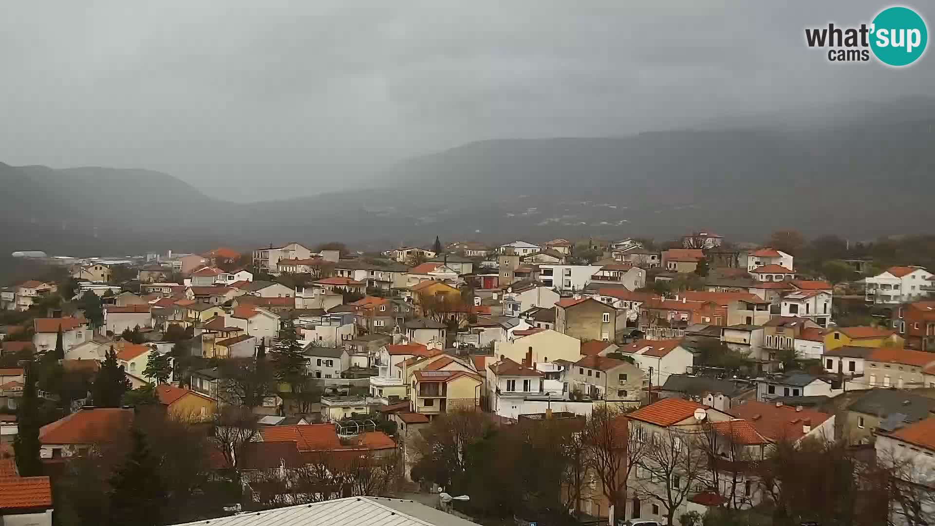 Panoramska spletna kamera Novi Vinodolski – Dalmacija v živo