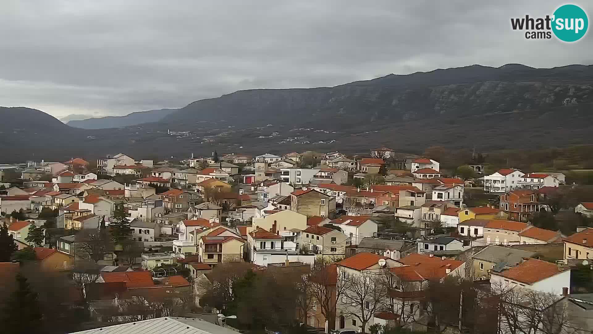 Panoramska spletna kamera Novi Vinodolski – Dalmacija v živo