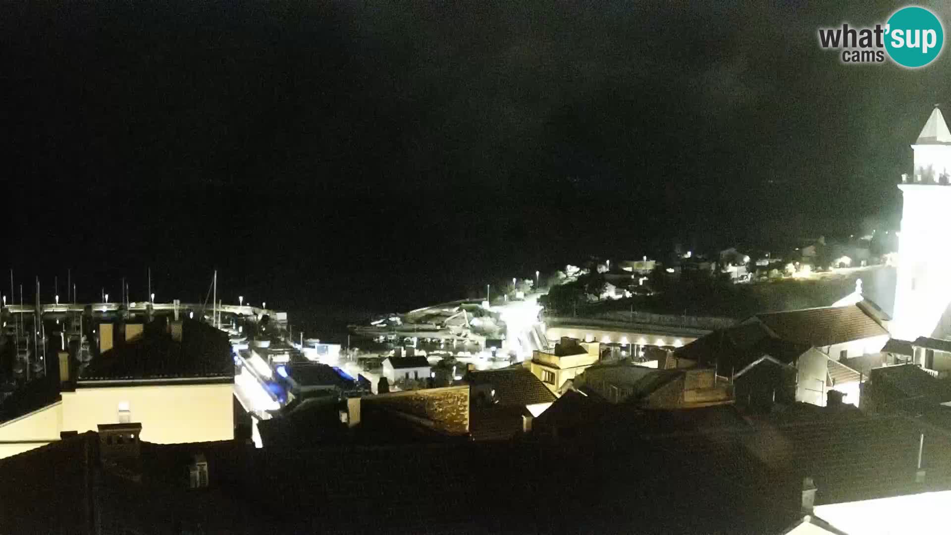 Panoramic webcam Novi Vinodolski – Dalmatia live