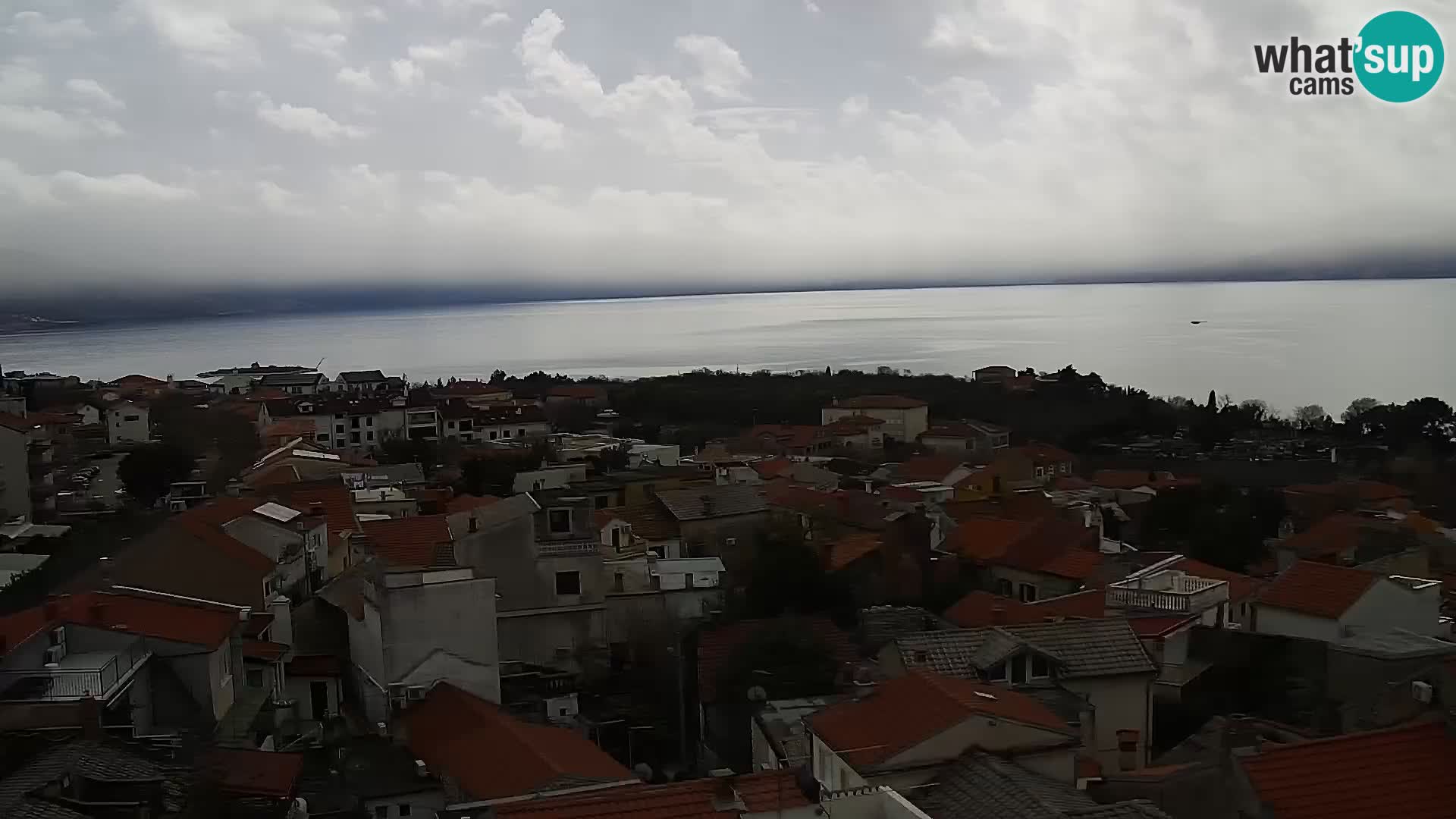 Panoramic webcam Novi Vinodolski – Dalmatia live