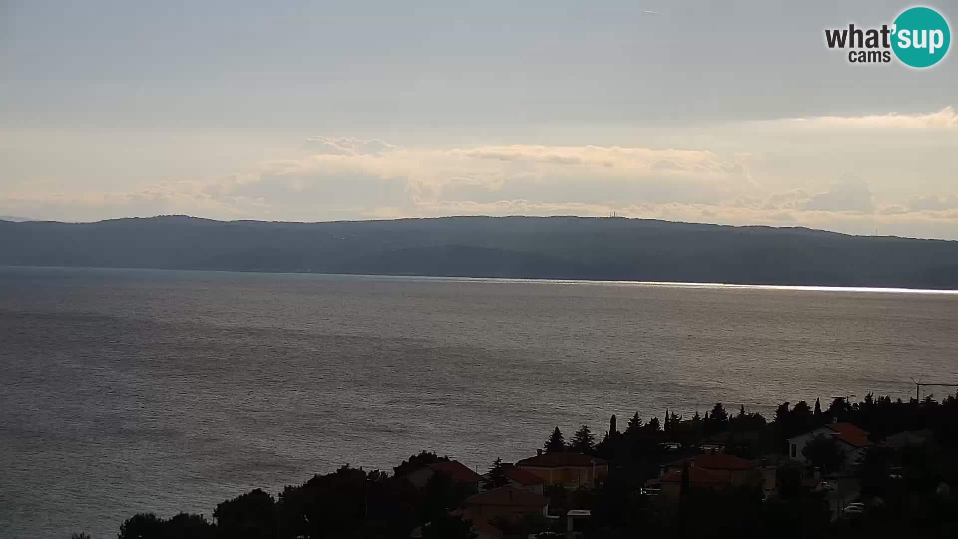 Novi Vinodolski panorama – Dalmacija web kamera