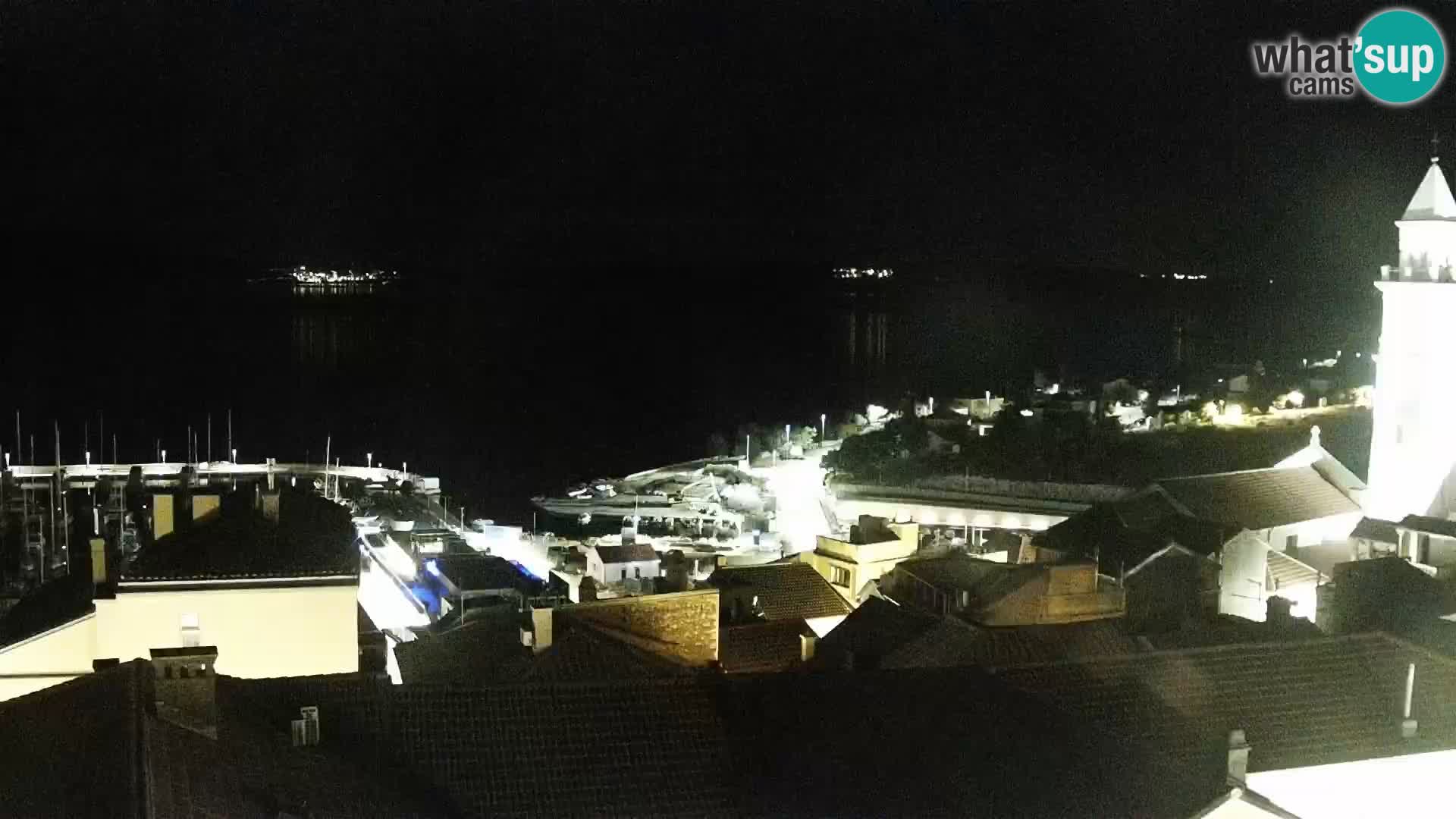 Panoramic webcam Novi Vinodolski – Dalmatia live