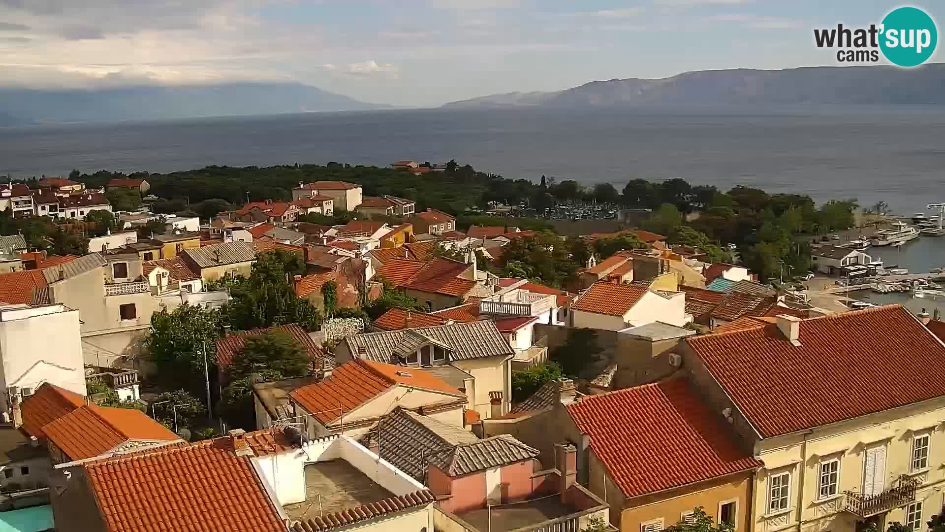 Panoramic webcam Novi Vinodolski – Dalmatia live
