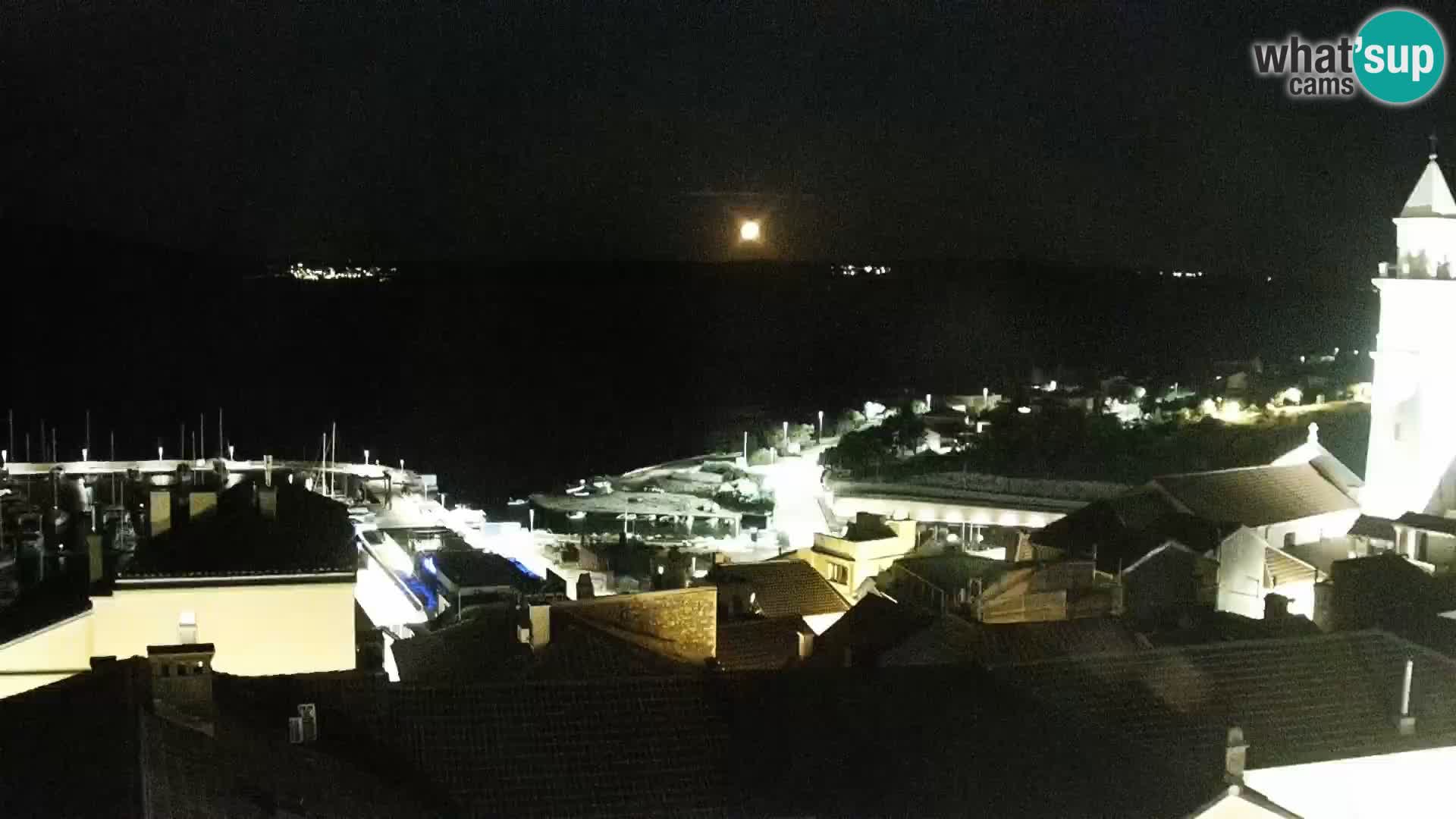Panoramic webcam Novi Vinodolski – Dalmatia live