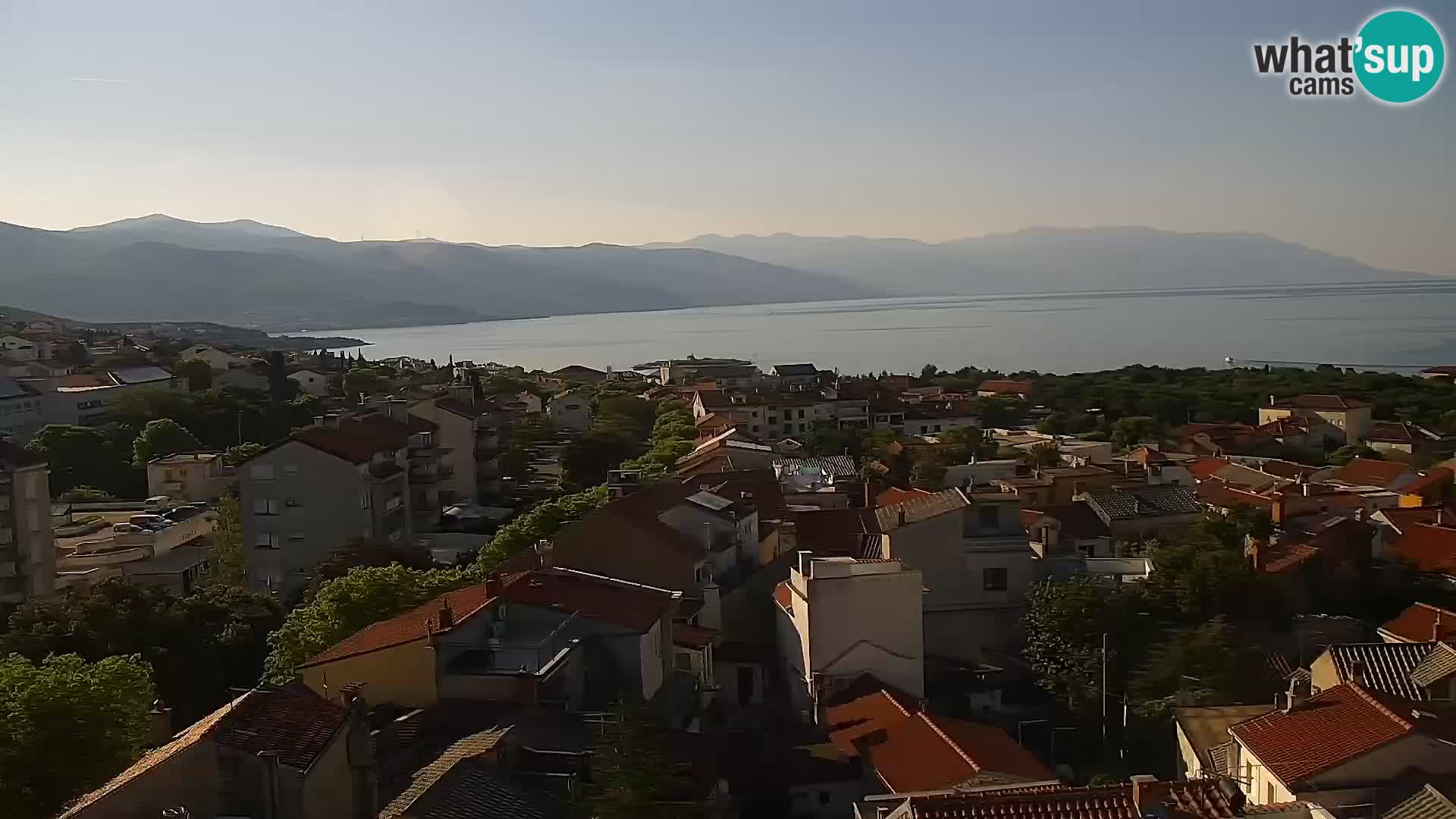 Panoramic webcam Novi Vinodolski – Dalmatia live
