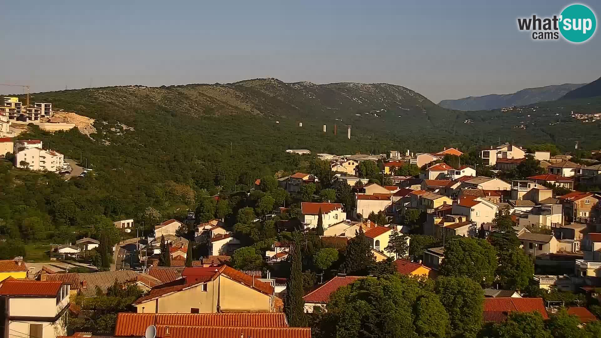 Panoramic webcam Novi Vinodolski – Dalmatia live