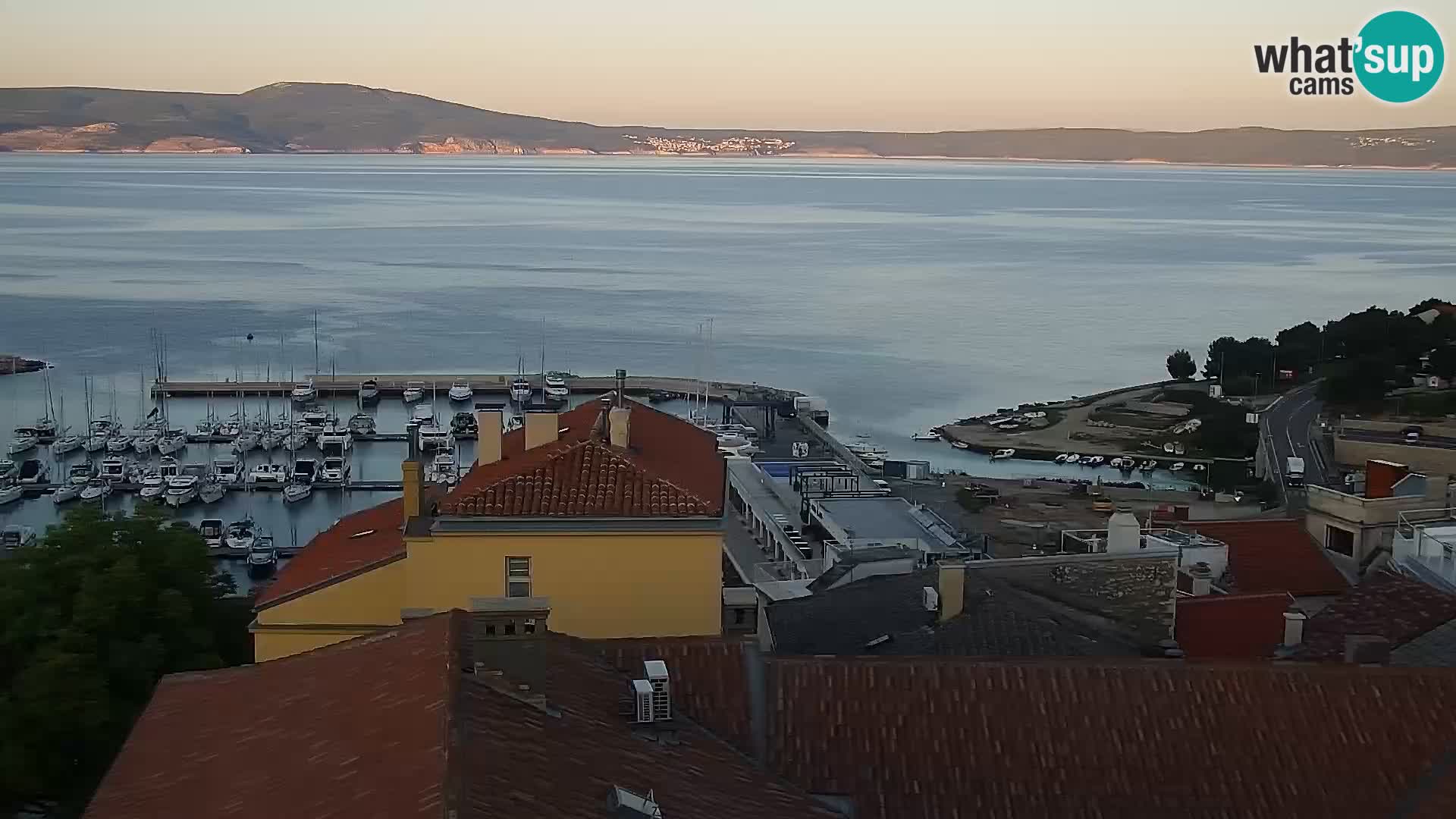 Webcam panoramica Novi Vinodolski – Dalmazia livecam