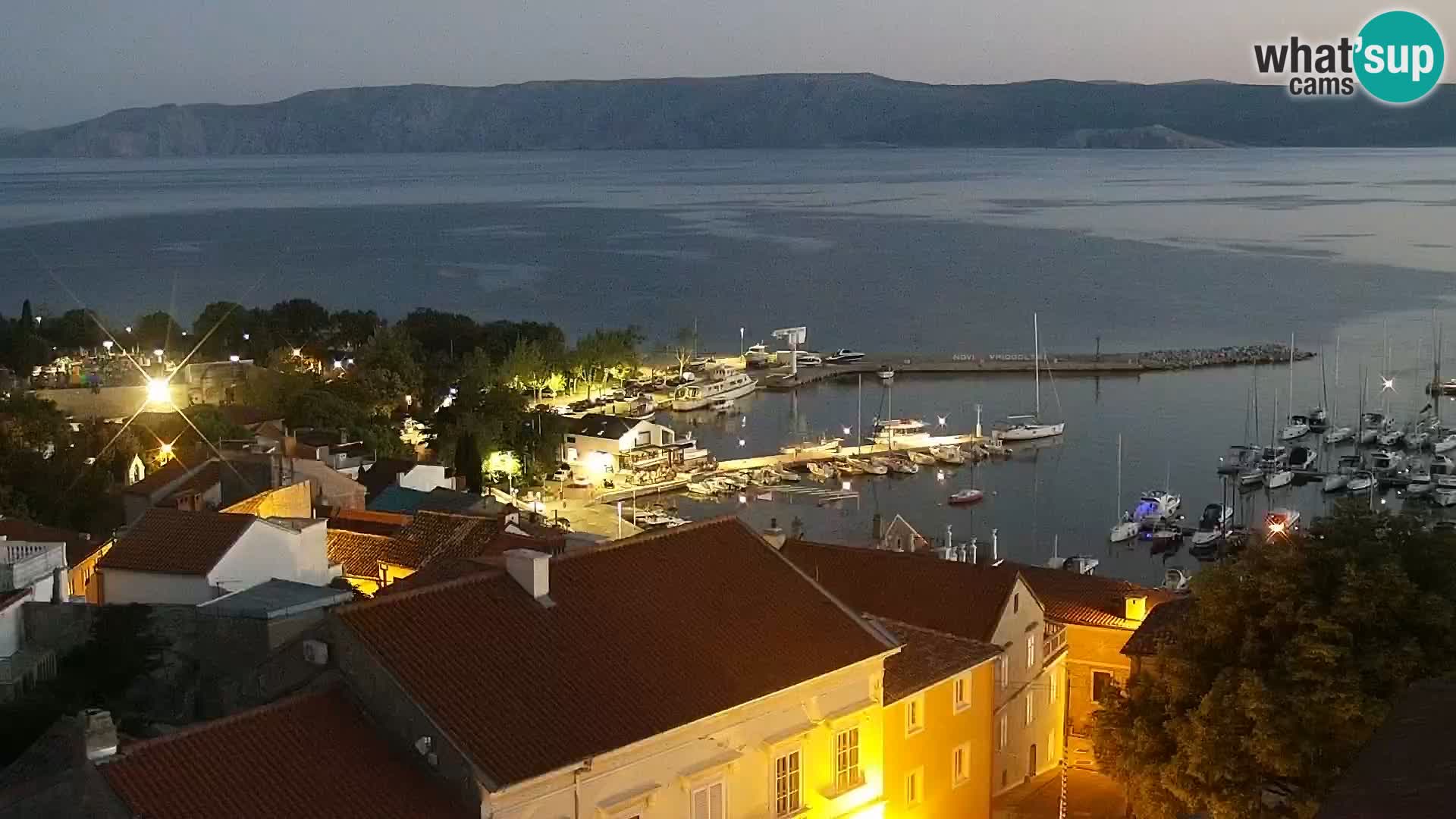 Webcam panoramica Novi Vinodolski – Dalmazia livecam