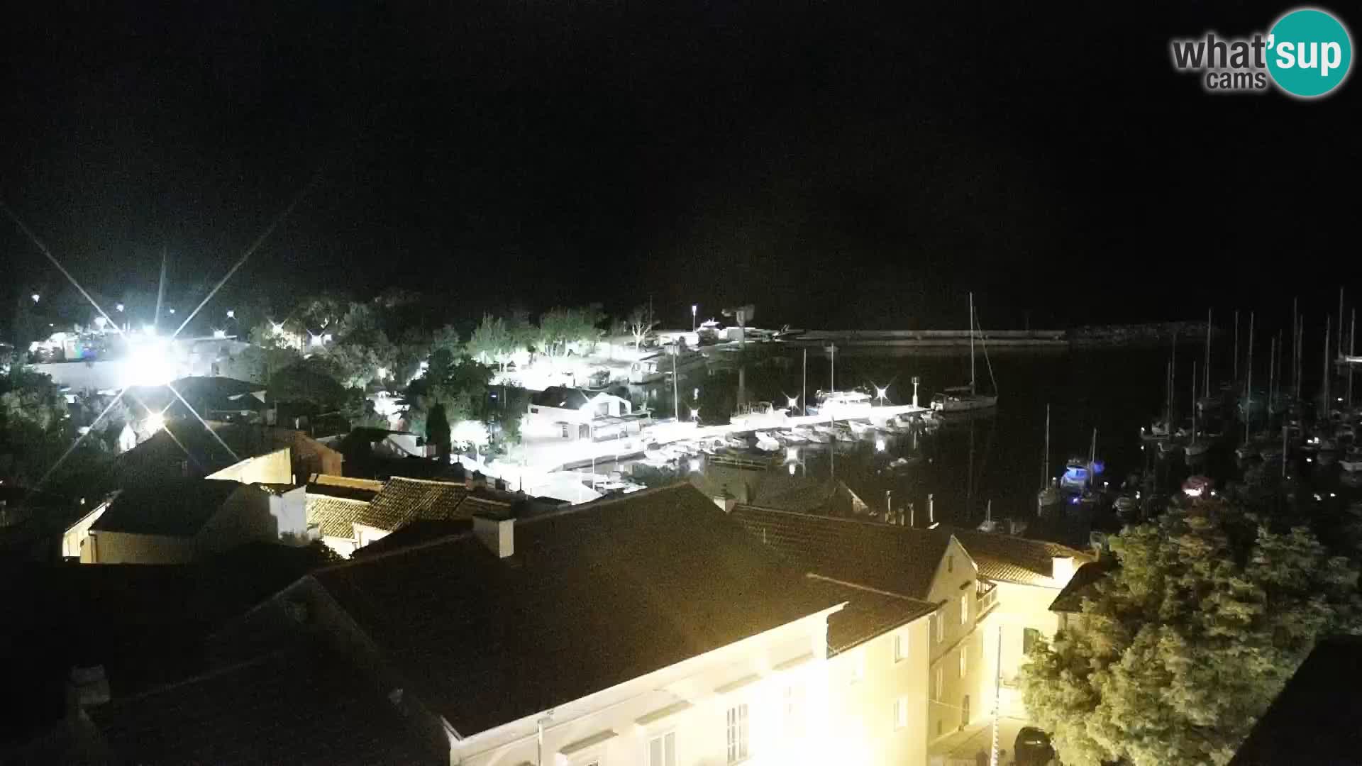 Novi Vinodolski panorama – Dalmacija web kamera