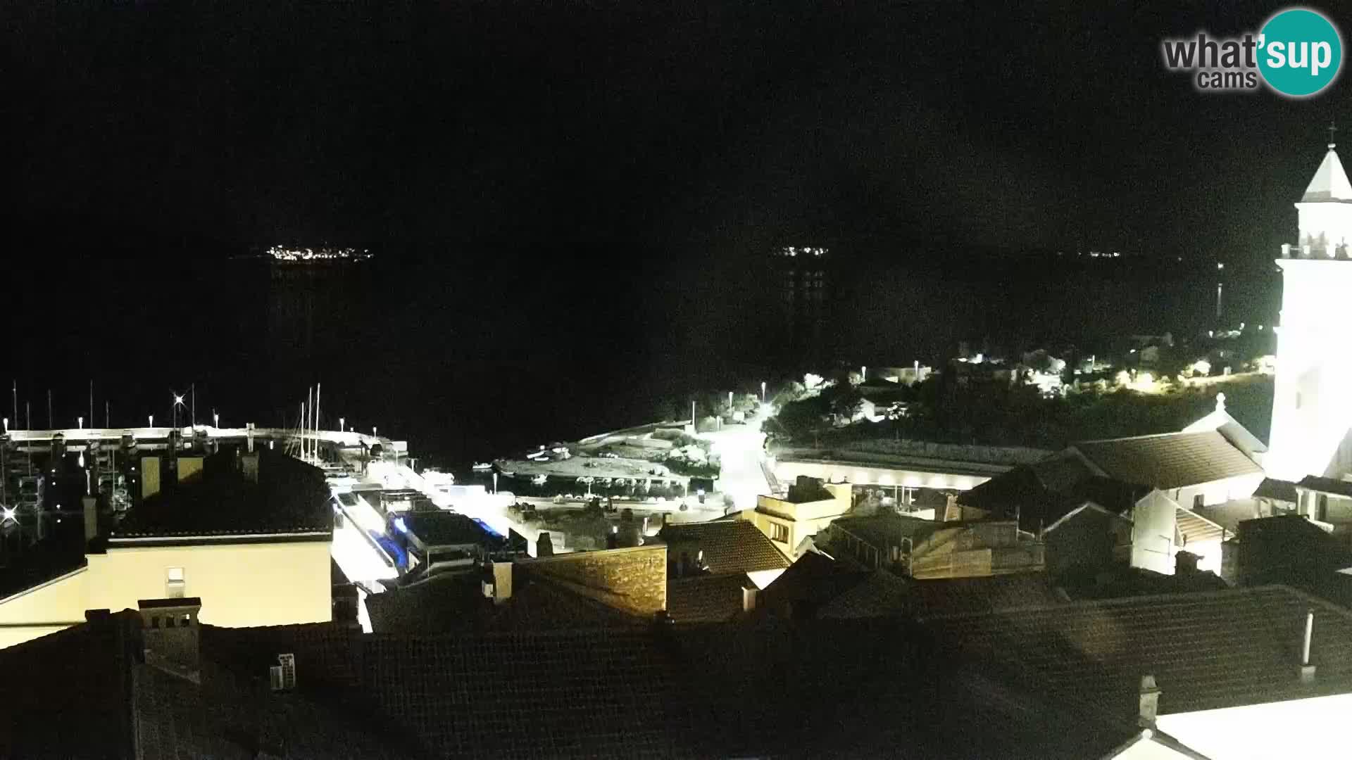 Novi Vinodolski panorama – Dalmacija web kamera