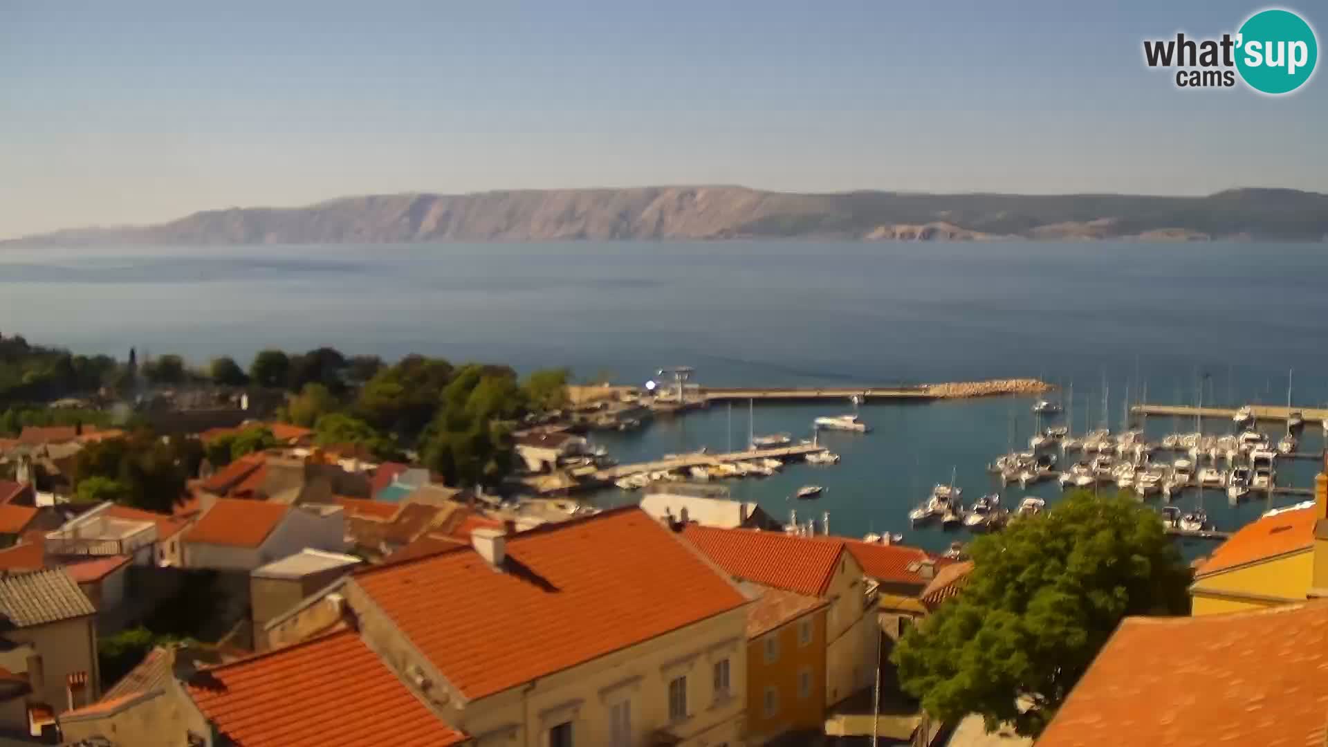 Novi Vinodolski camera en vivo Dalmatia