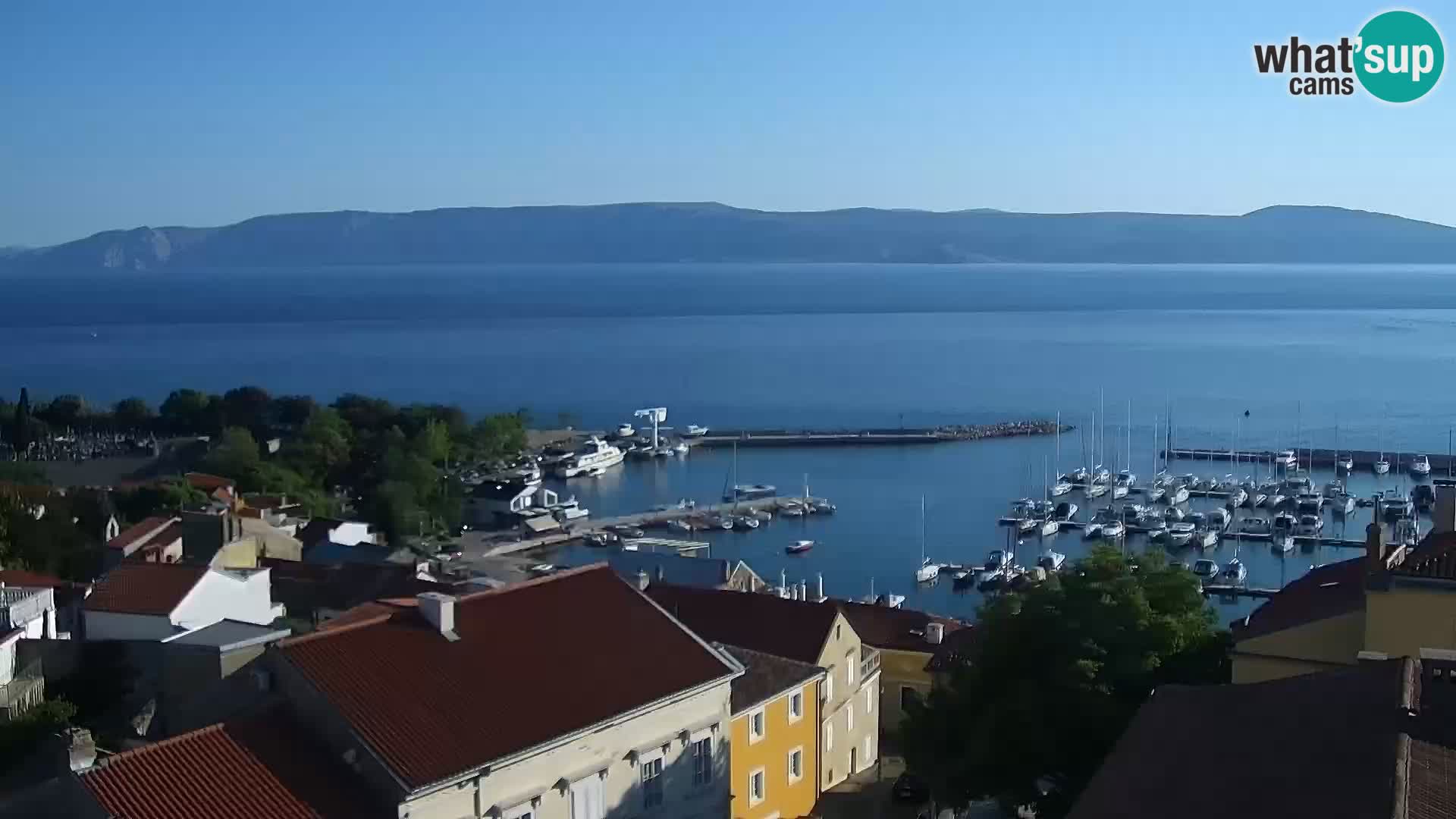 Webcam panoramica Novi Vinodolski – Dalmazia livecam