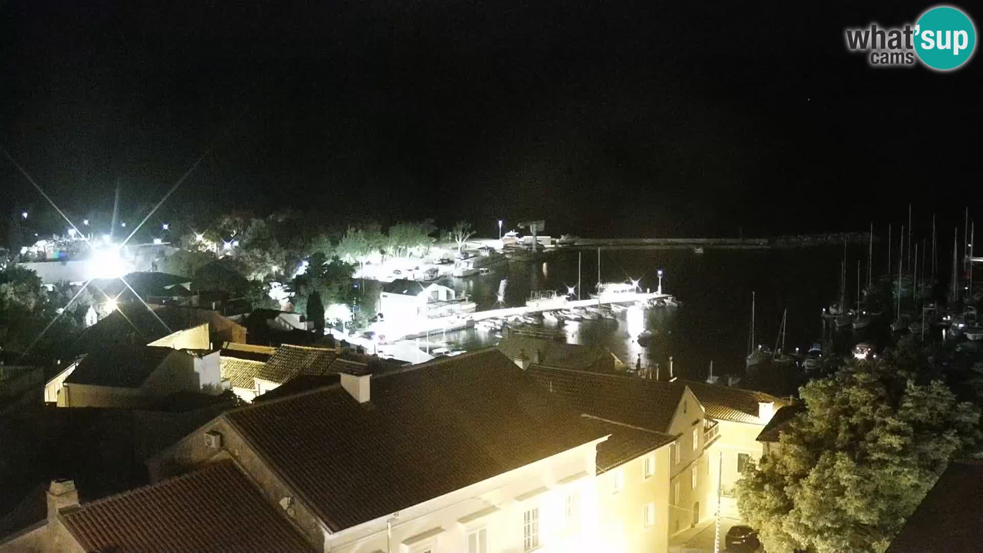 Panoramic Novi Vinodolski livecam Dalmatien