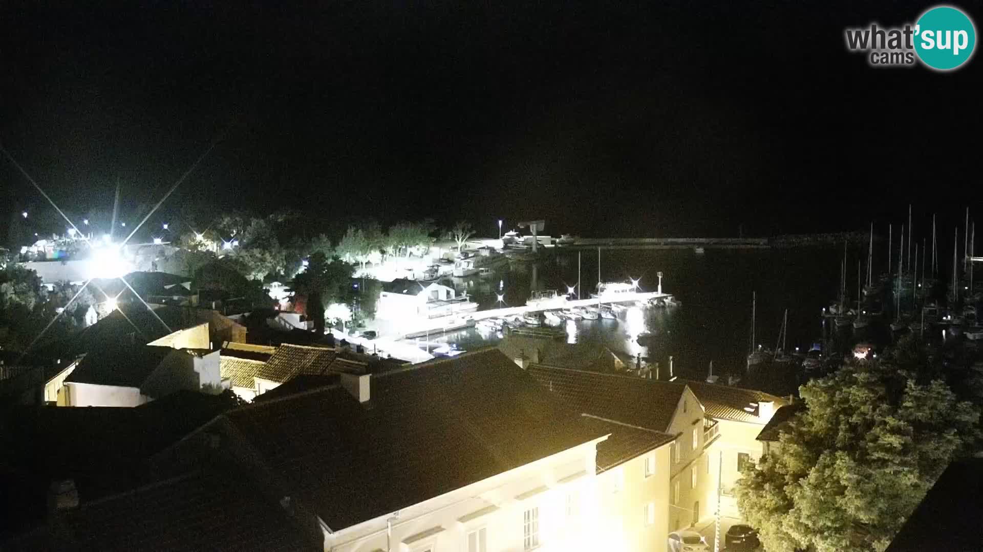 Novi Vinodolski panorama – Dalmacija web kamera