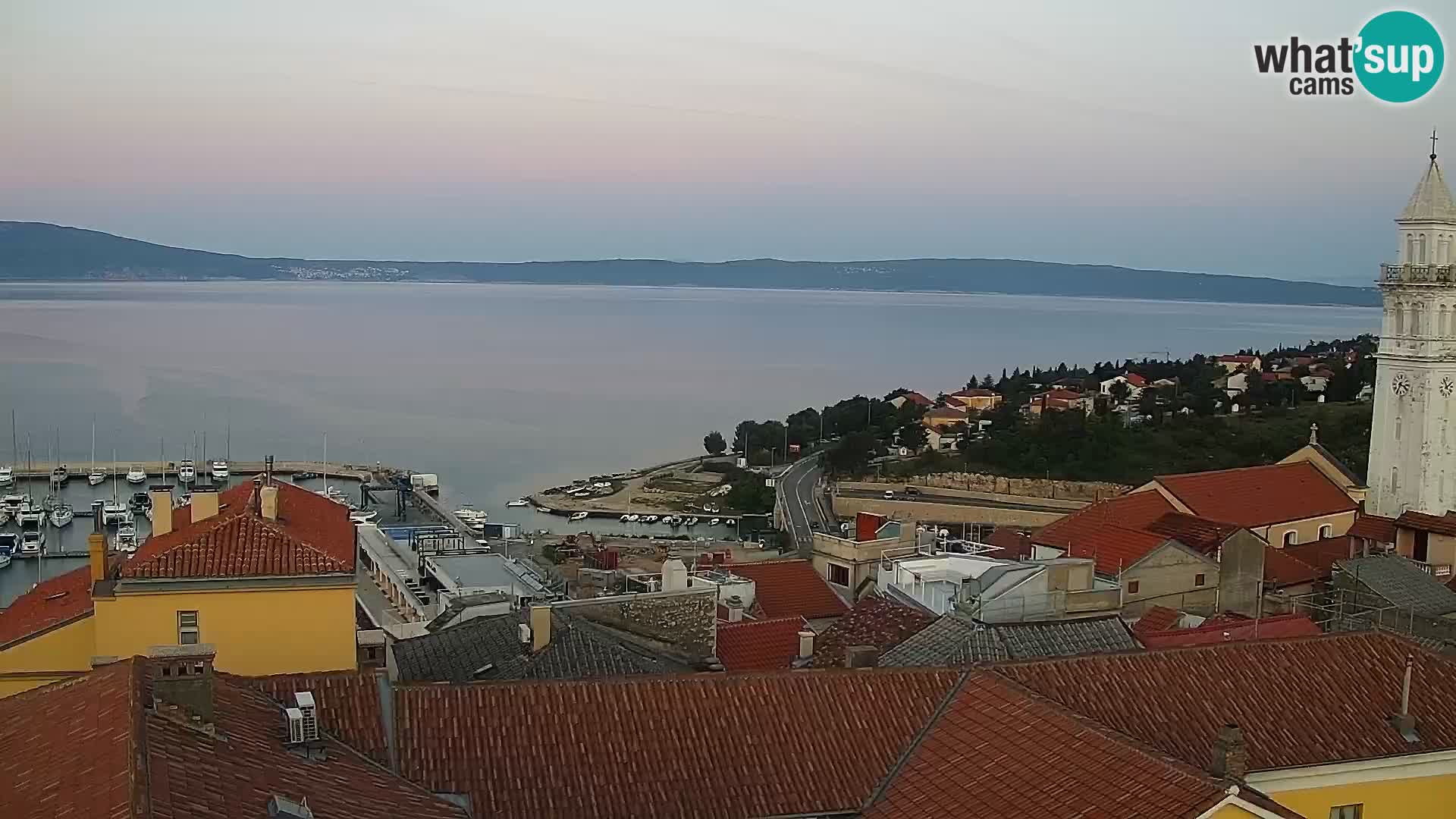Webcam panoramica Novi Vinodolski – Dalmazia livecam