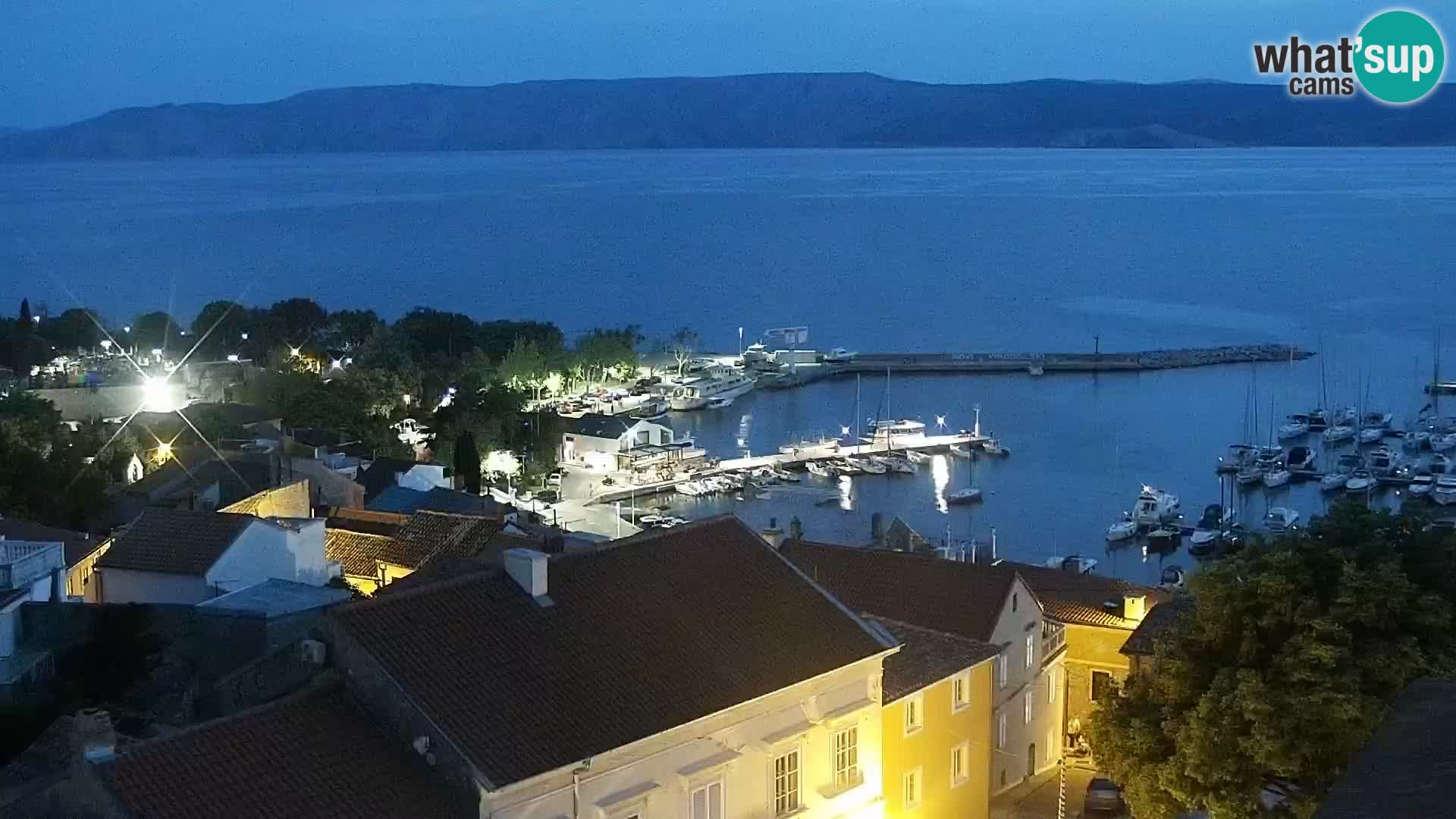 Panoramic webcam Novi Vinodolski – Dalmatia live