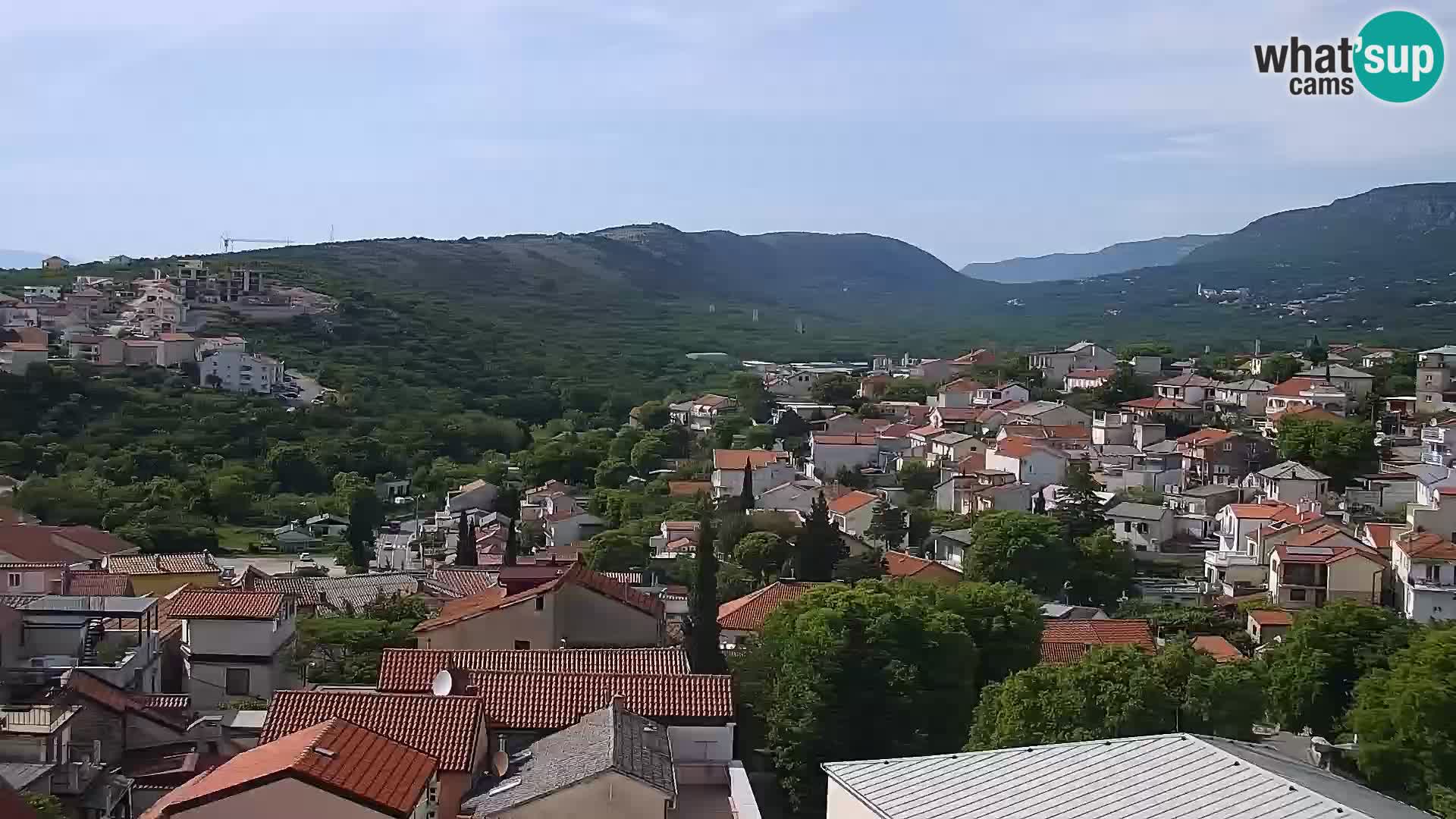 Panoramic Novi Vinodolski livecam Dalmatien