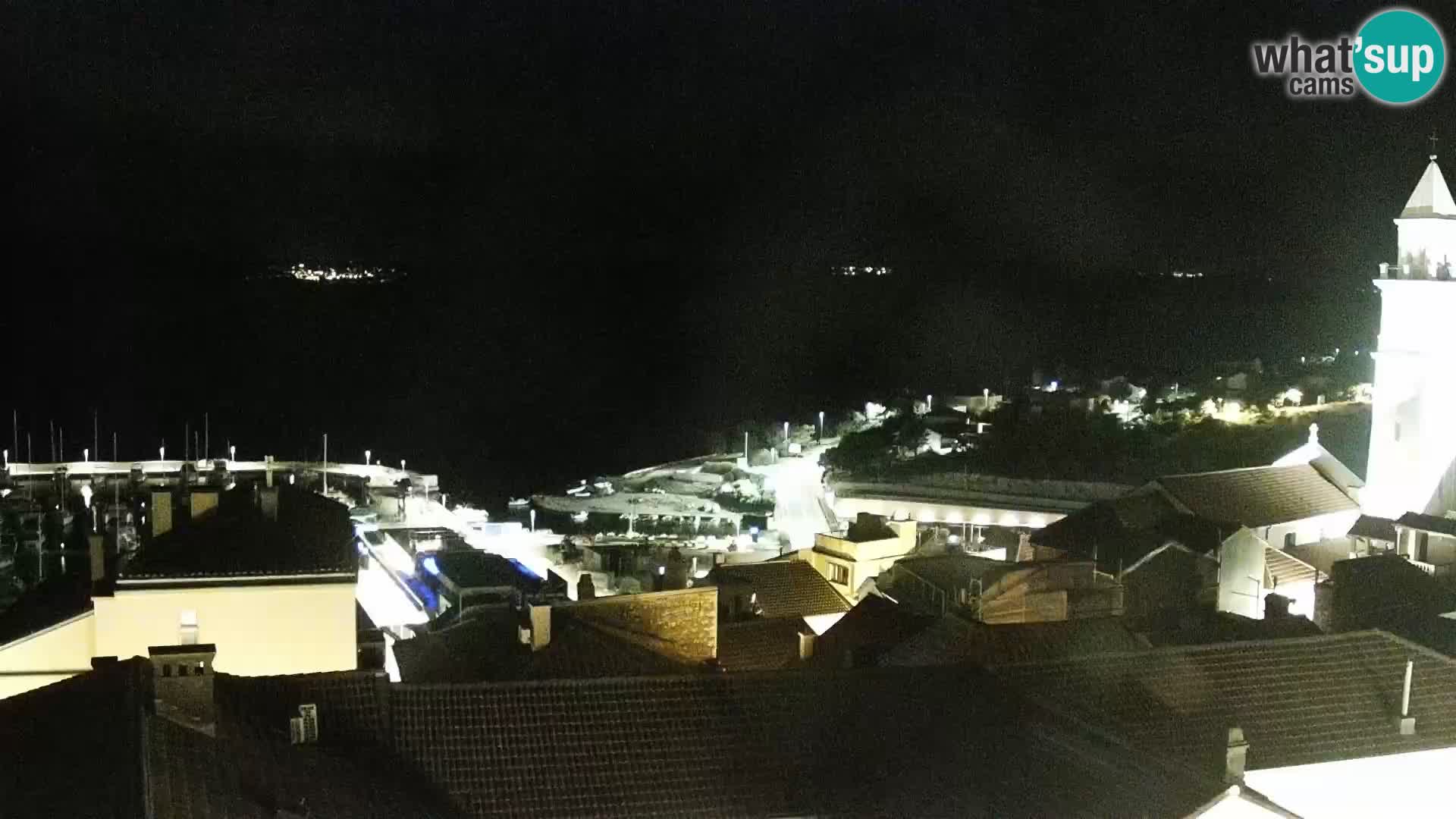 Novi Vinodolski panorama – Dalmacija web kamera