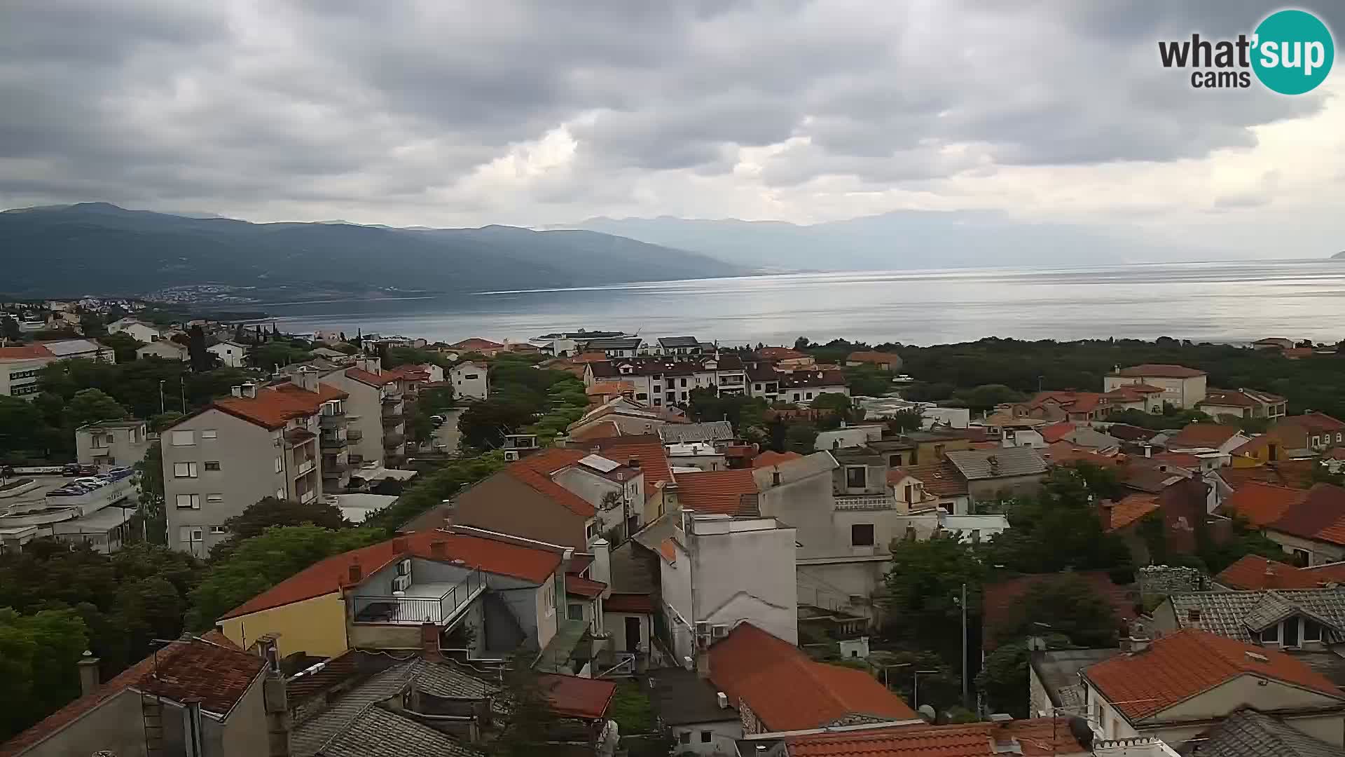 Panoramic webcam Novi Vinodolski – Dalmatia live