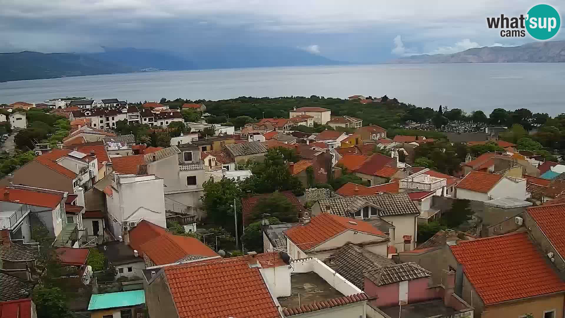 Novi Vinodolski panorama – Dalmacija web kamera