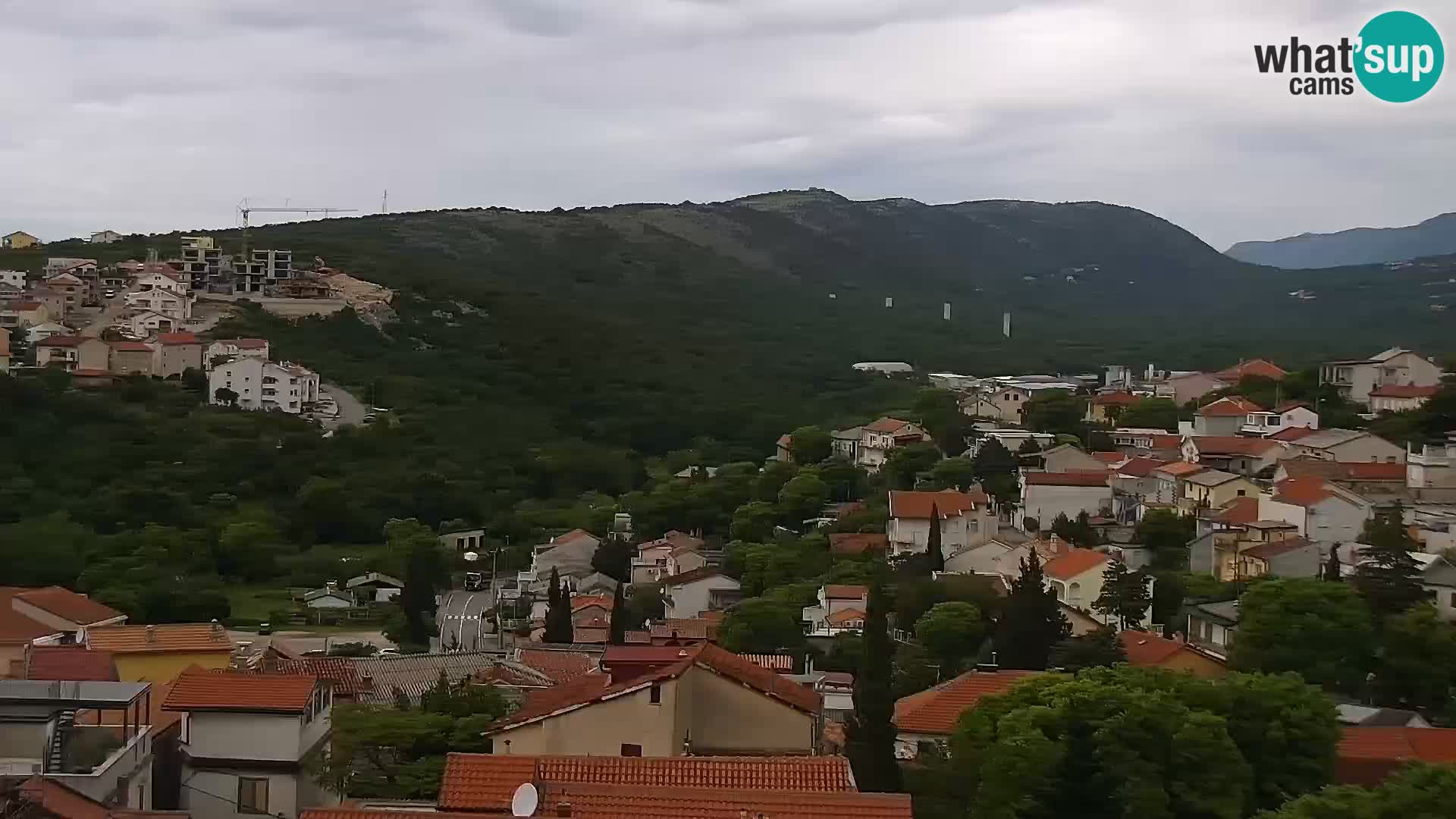 Panoramic webcam Novi Vinodolski – Dalmatia live