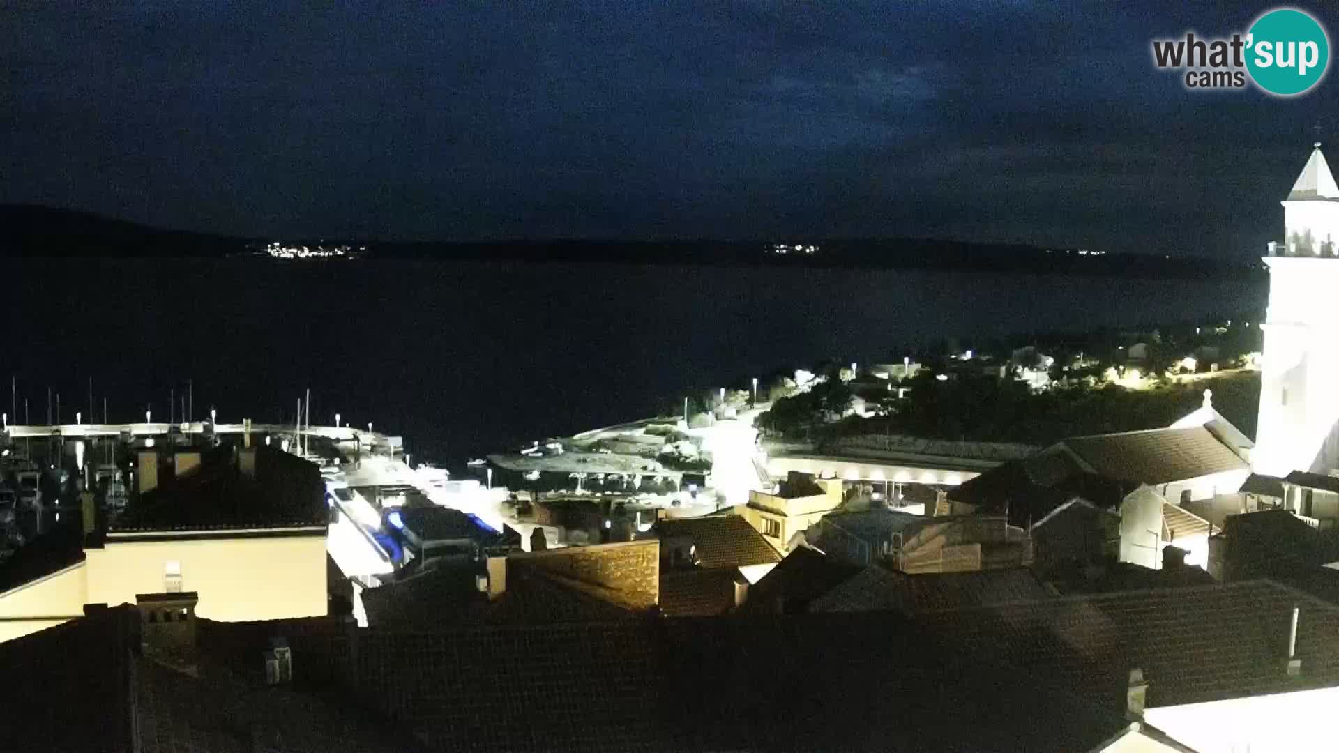 Panoramic webcam Novi Vinodolski – Dalmatia live