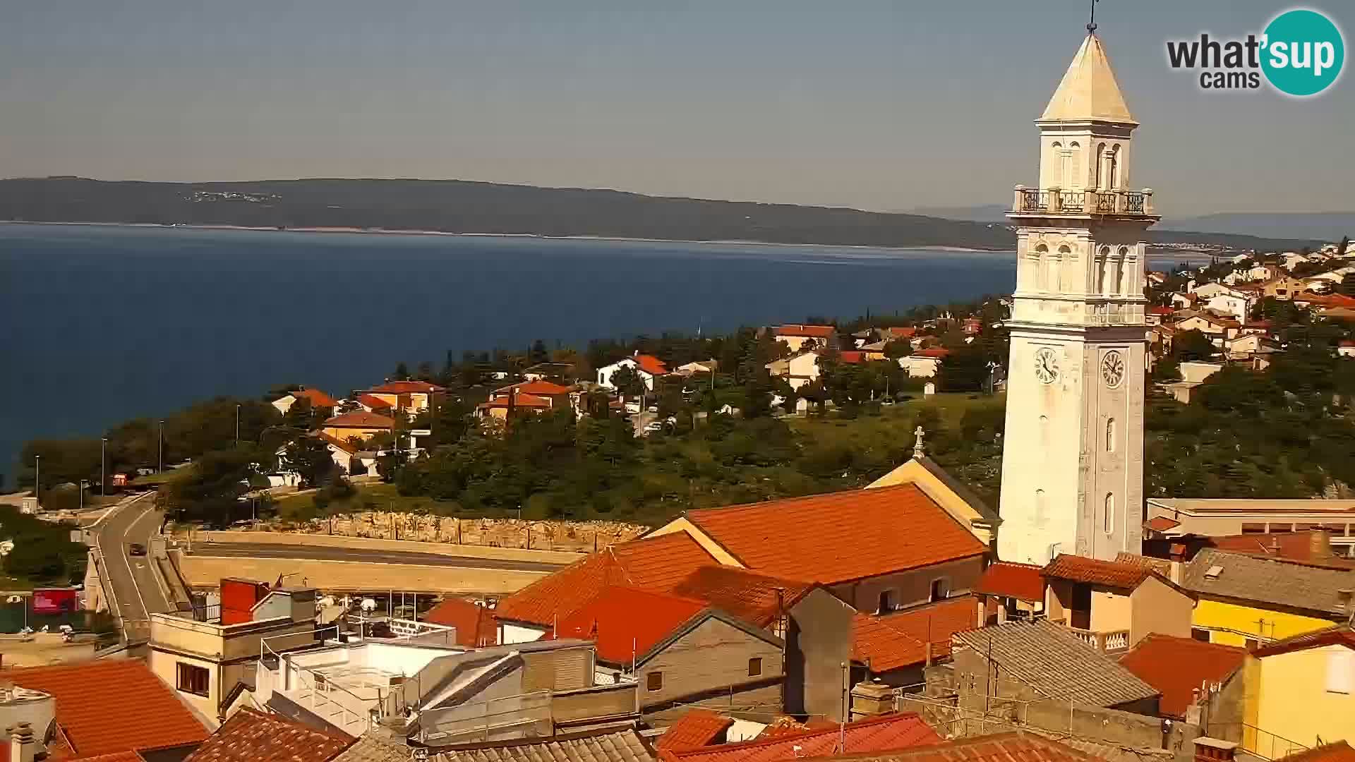 Webcam panoramica Novi Vinodolski – Dalmazia livecam