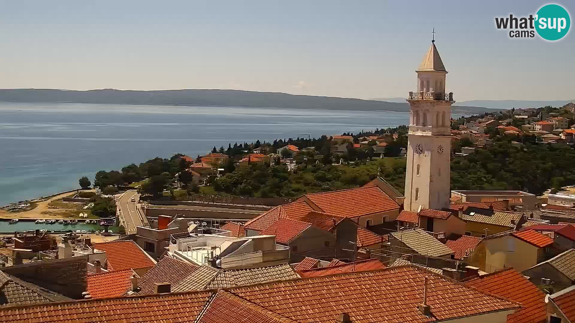 Novi Vinodolski camera en vivo Dalmatia