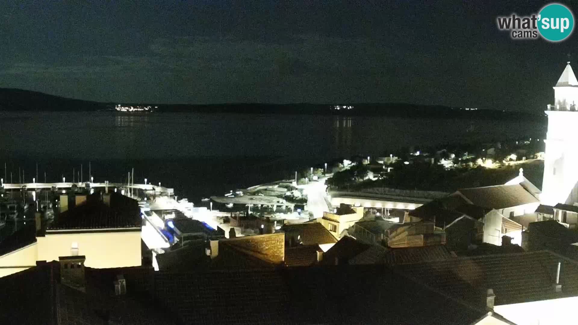 Panoramic webcam Novi Vinodolski – Dalmatia live