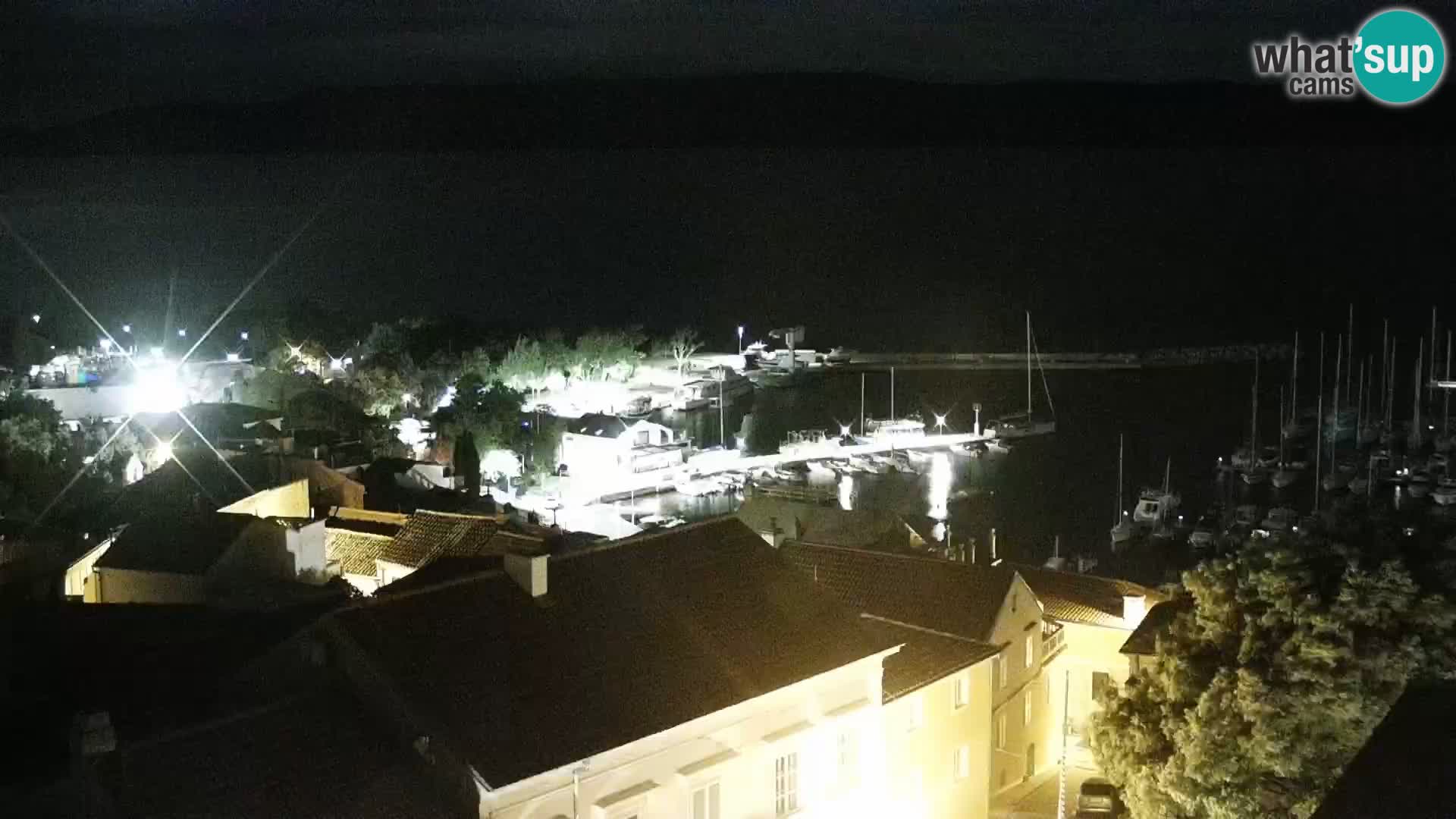 Panoramic Novi Vinodolski livecam Dalmatien
