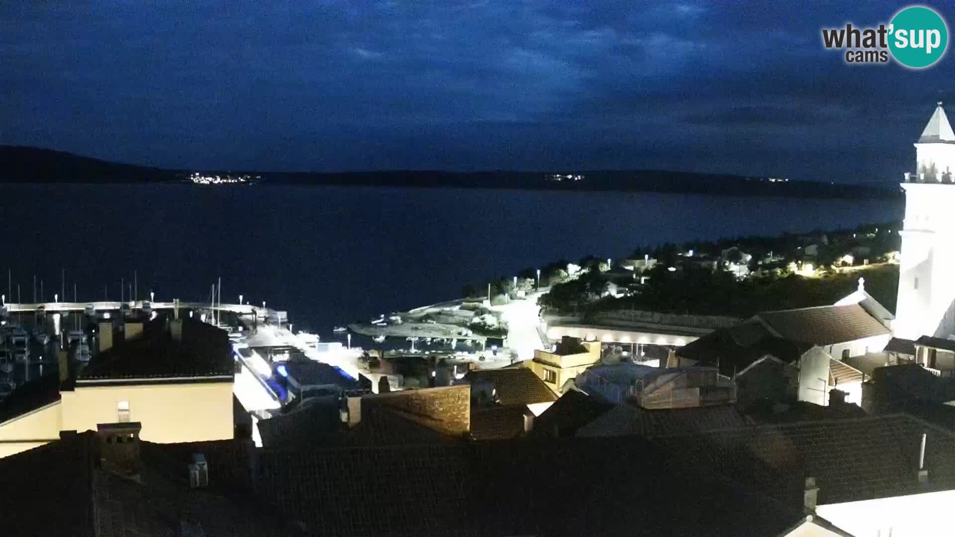 Panoramic webcam Novi Vinodolski – Dalmatia live