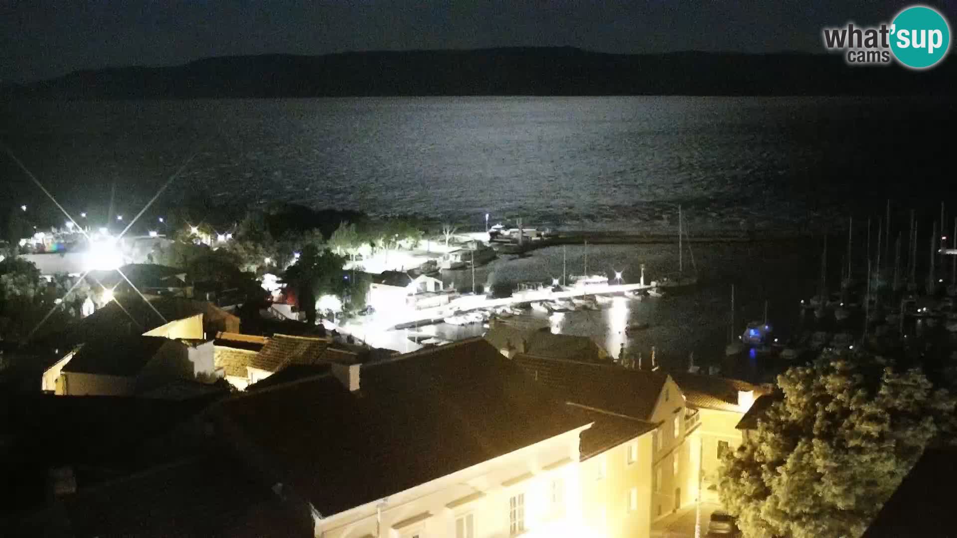 Novi Vinodolski panorama – Dalmacija web kamera