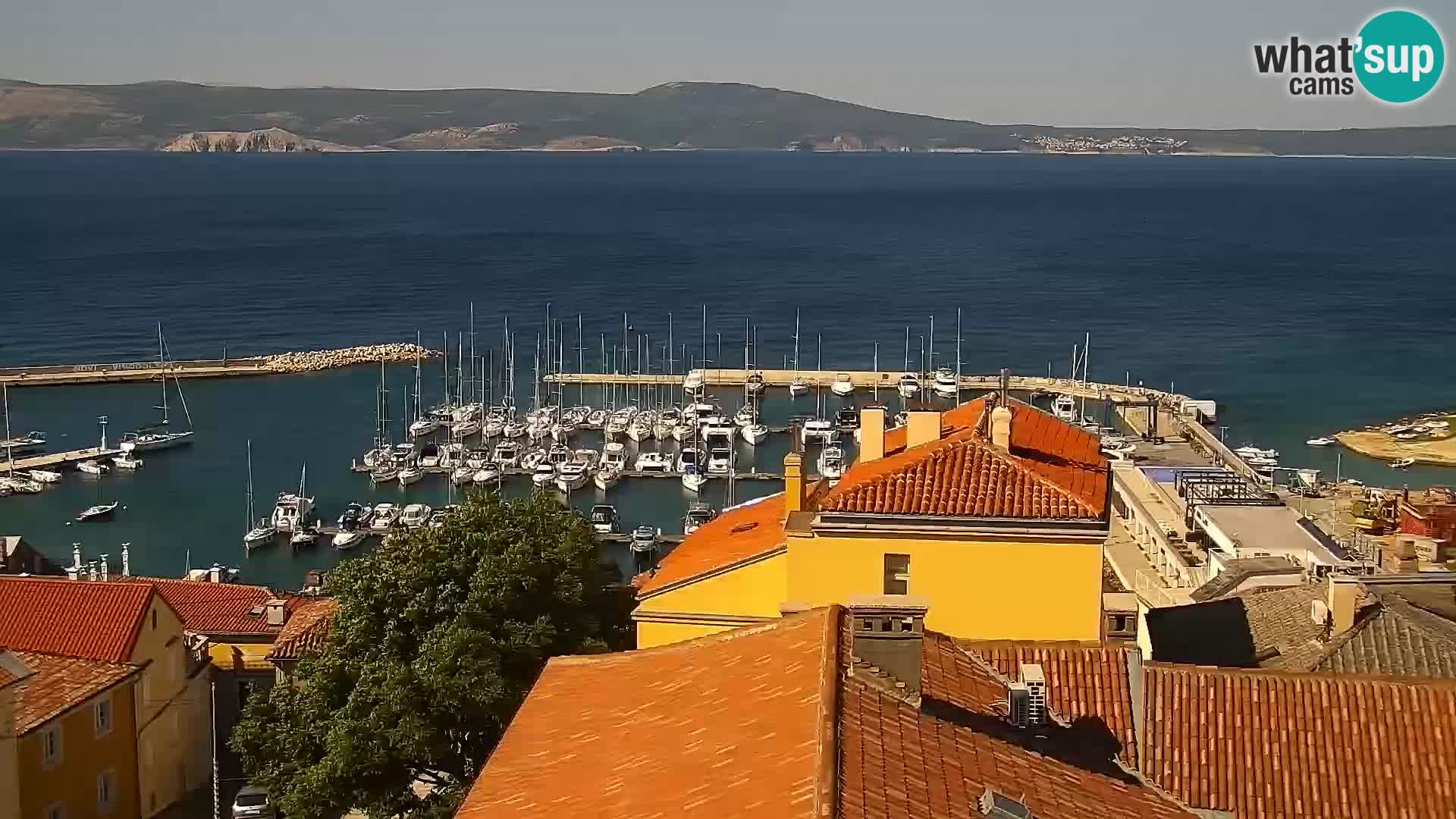 Panoramic webcam Novi Vinodolski – Dalmatia live