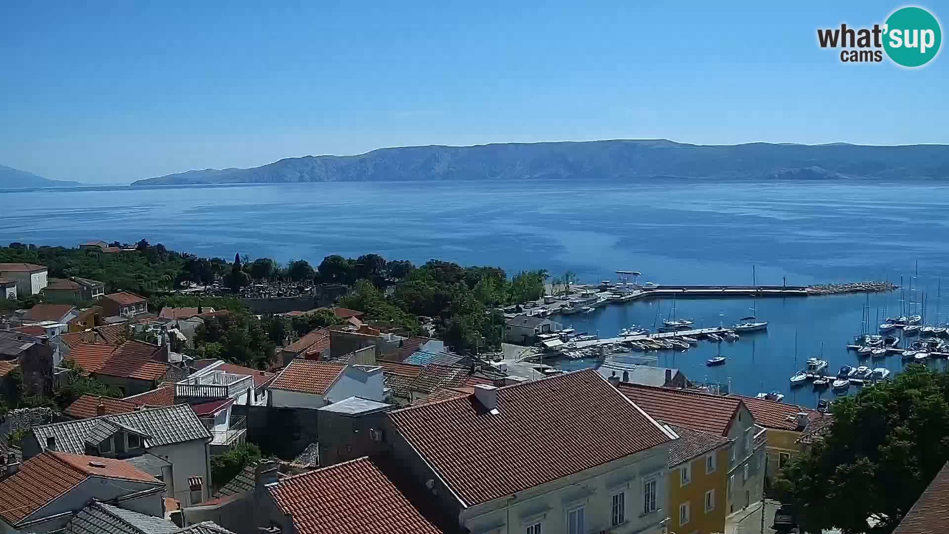 Novi Vinodolski camera en vivo Dalmatia